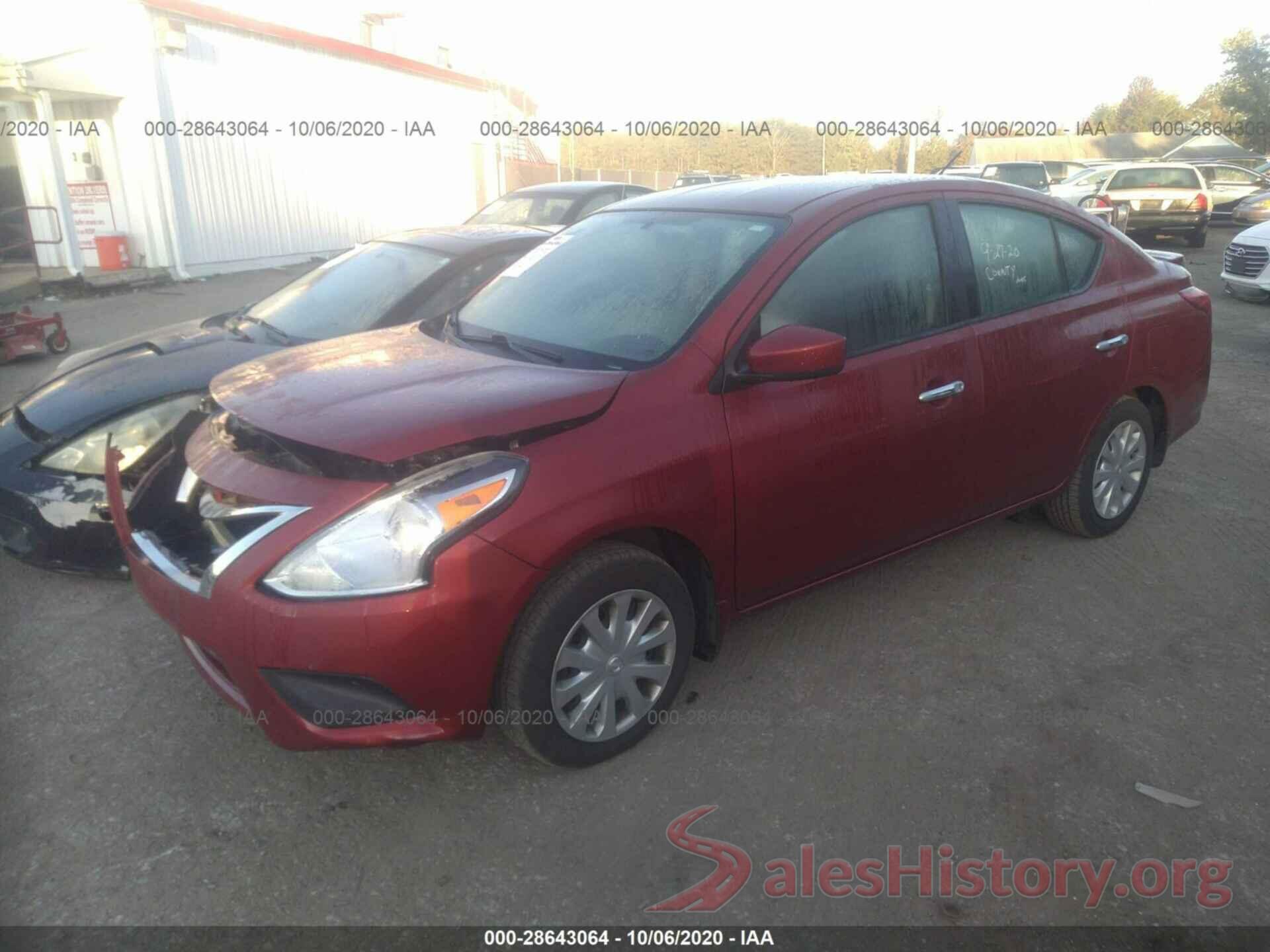 3N1CN7AP6GL824720 2016 NISSAN VERSA