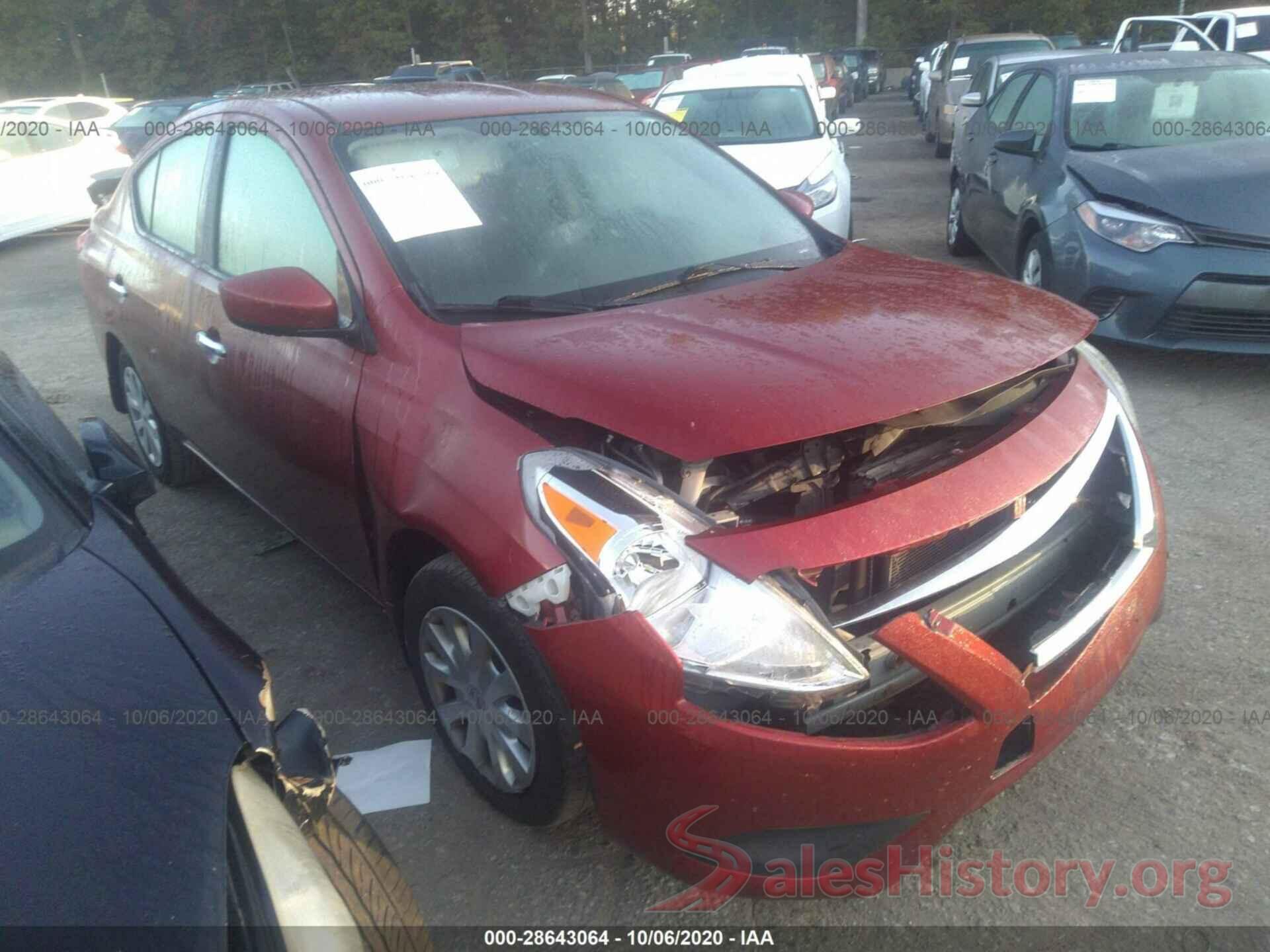 3N1CN7AP6GL824720 2016 NISSAN VERSA