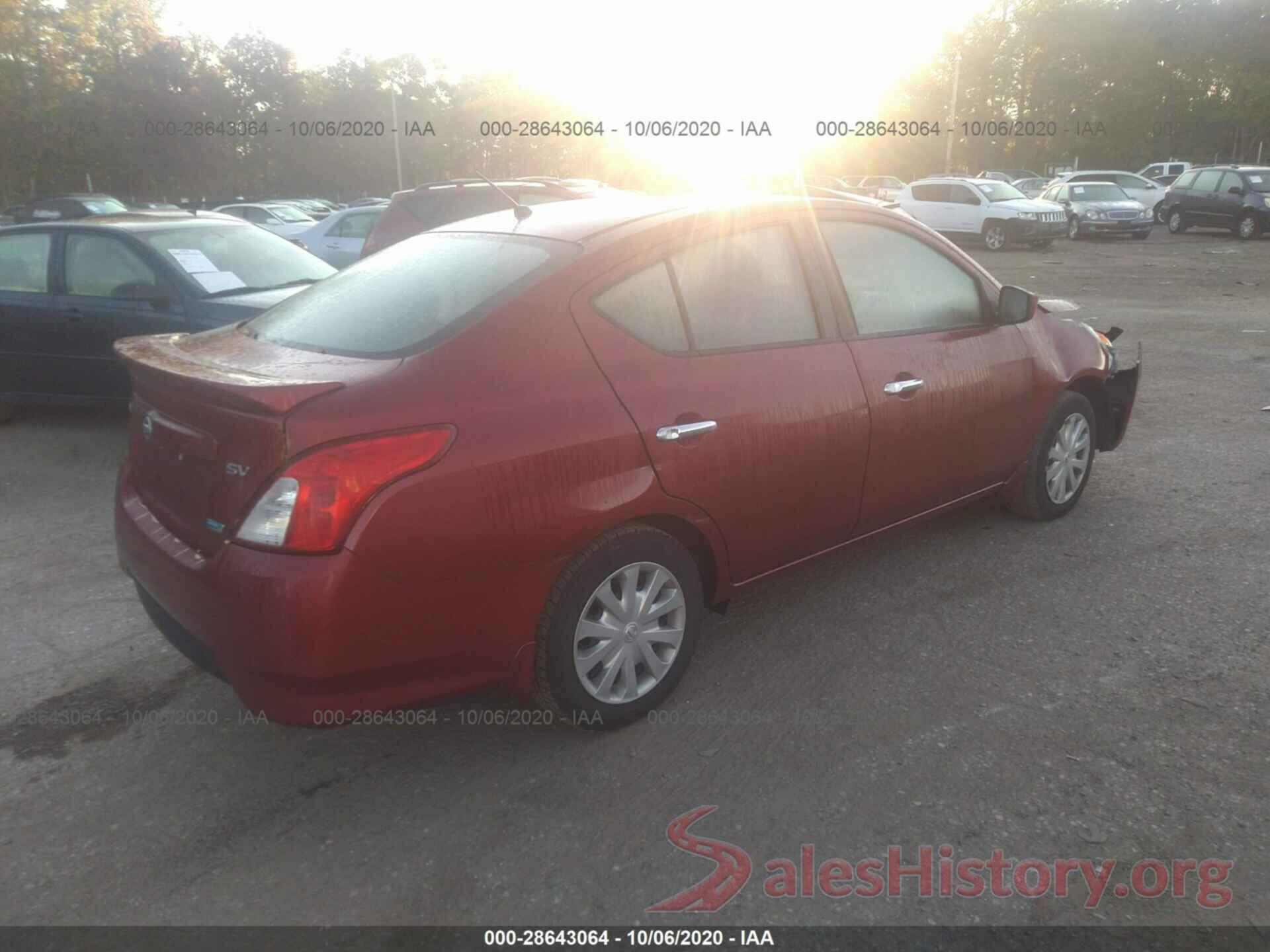 3N1CN7AP6GL824720 2016 NISSAN VERSA