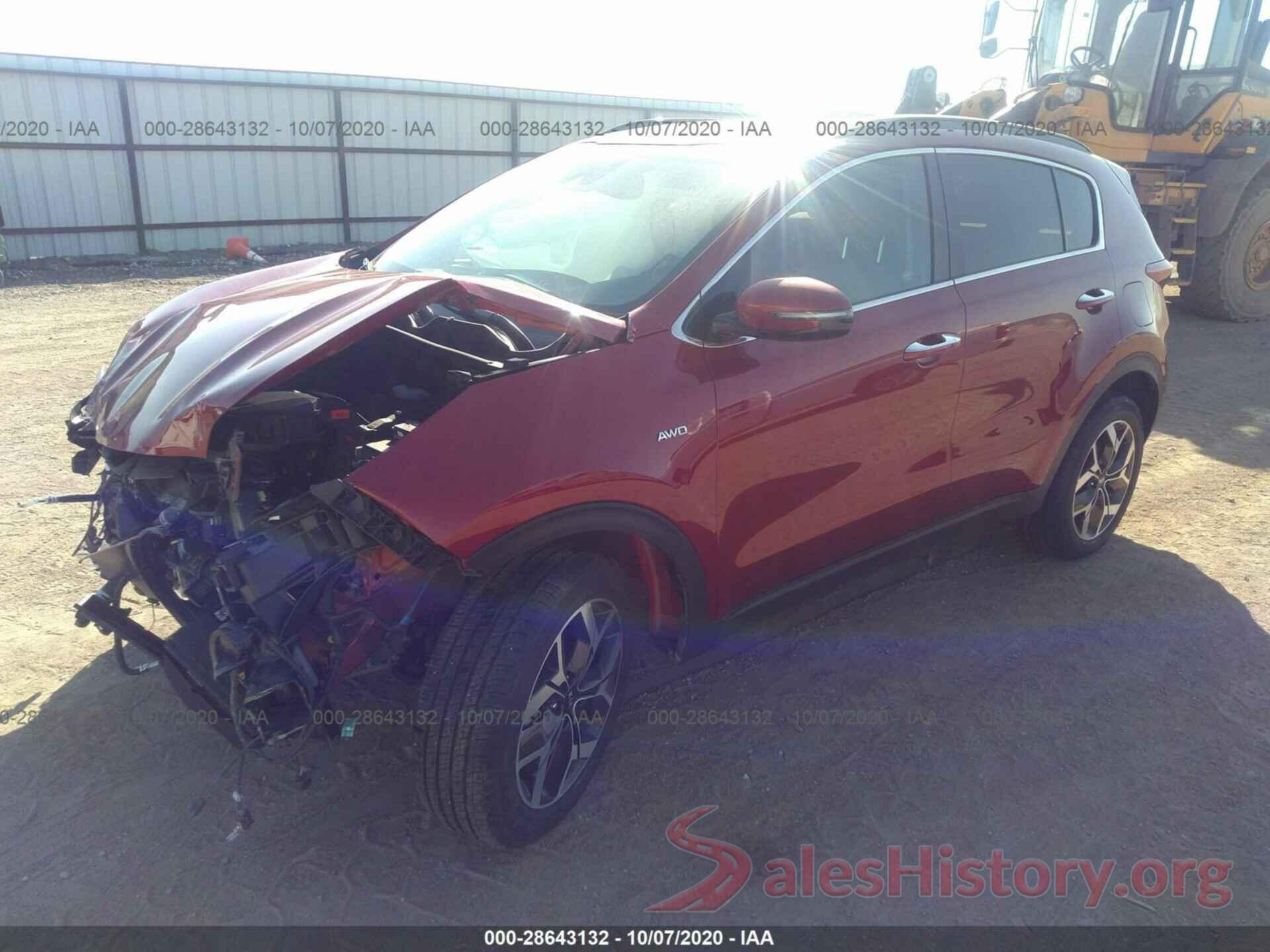 KNDPNCAC1L7799969 2020 KIA SPORTAGE