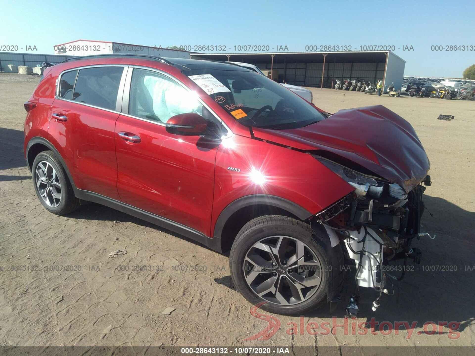 KNDPNCAC1L7799969 2020 KIA SPORTAGE