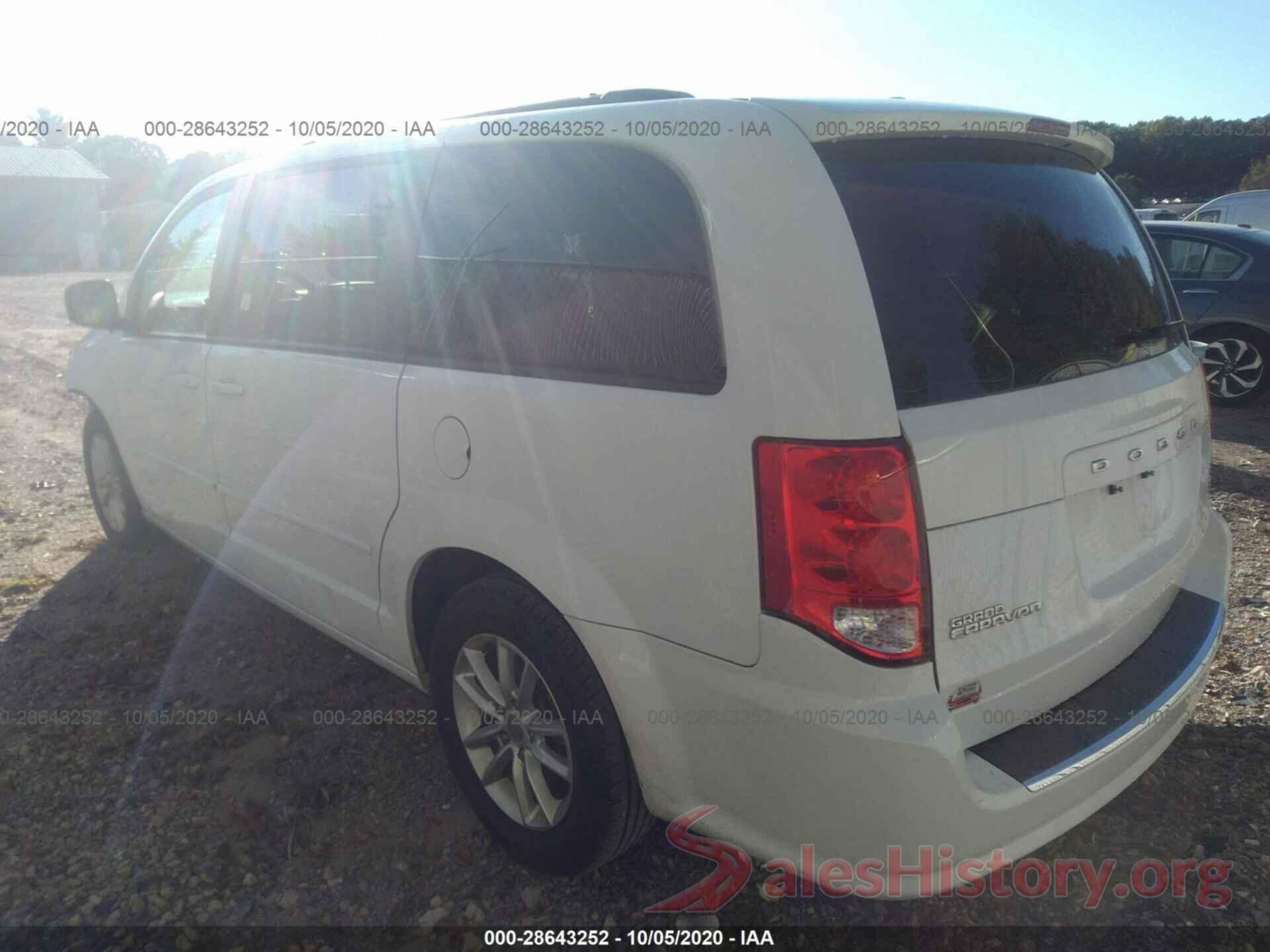 2C4RDGCG3GR374602 2016 DODGE GRAND CARAVAN