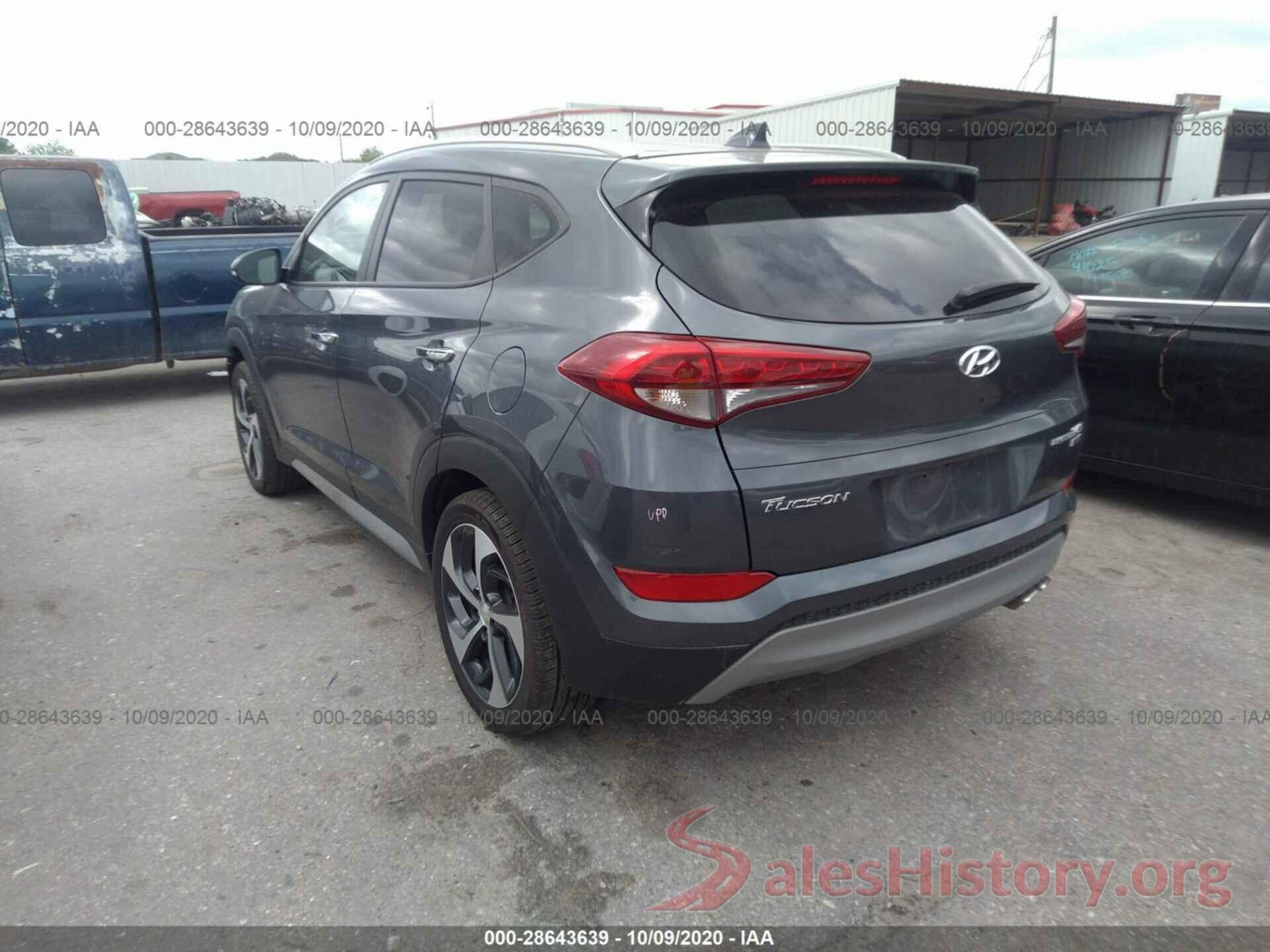 KM8J3CA2XHU491092 2017 HYUNDAI TUCSON