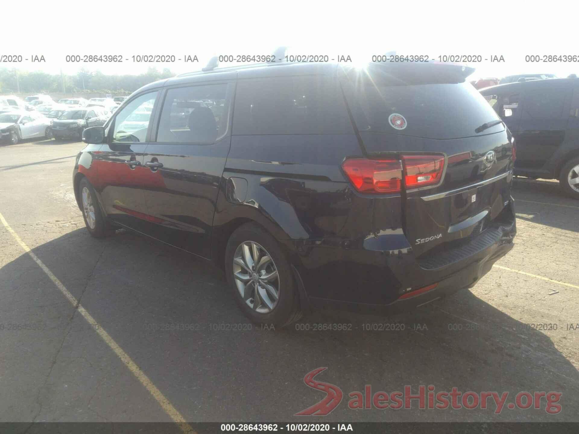 KNDMB5C15L6647573 2020 KIA SEDONA