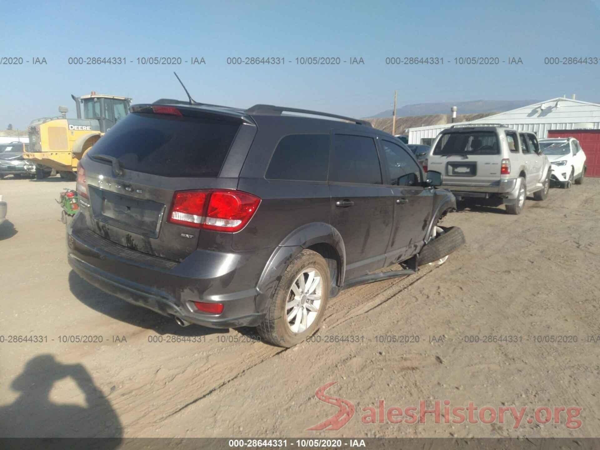 3C4PDDBGXGT163496 2016 DODGE JOURNEY