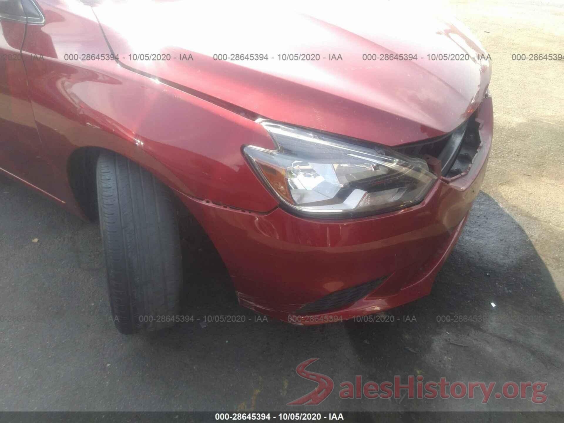 3N1AB7AP9JY295564 2018 NISSAN SENTRA