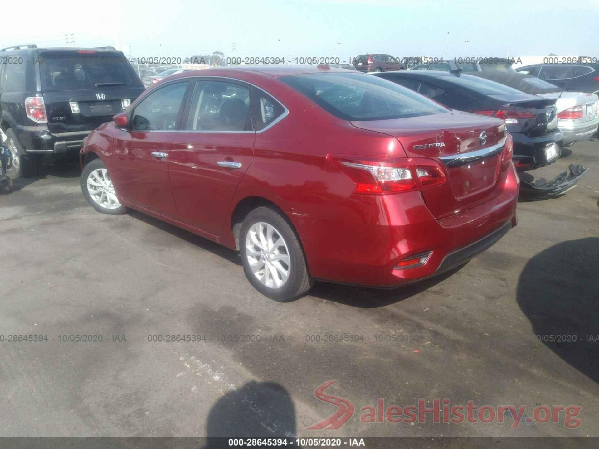 3N1AB7AP9JY295564 2018 NISSAN SENTRA