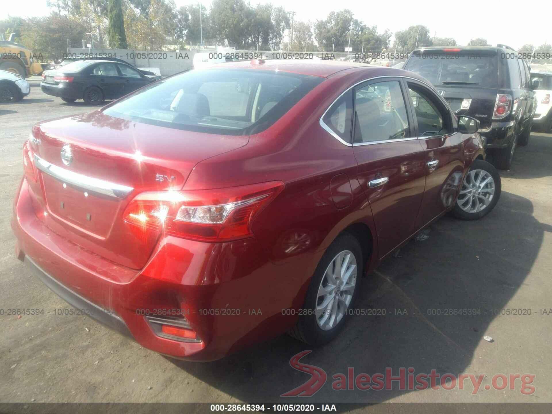 3N1AB7AP9JY295564 2018 NISSAN SENTRA