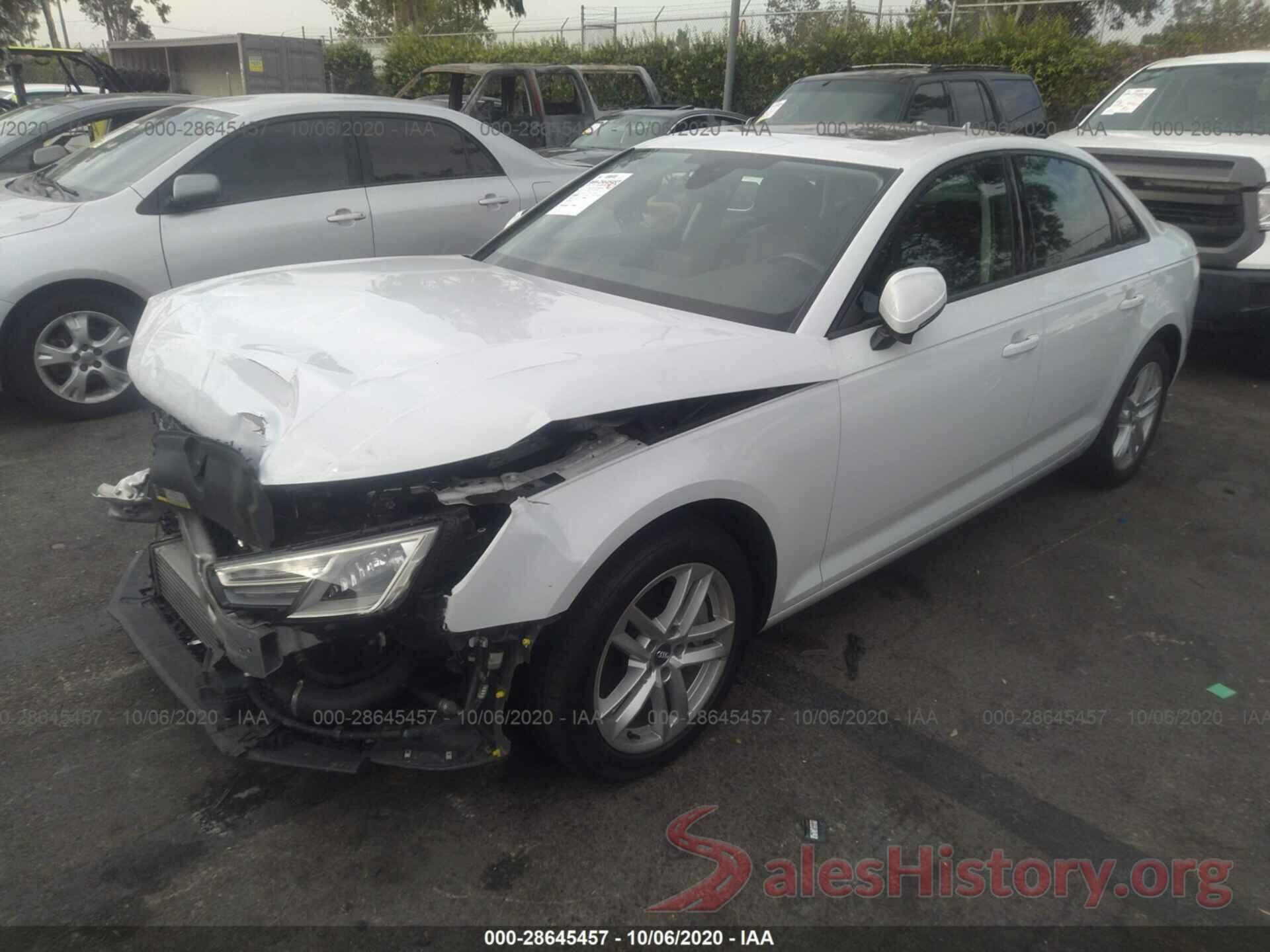 WAUGNAF41HN025310 2017 AUDI A4