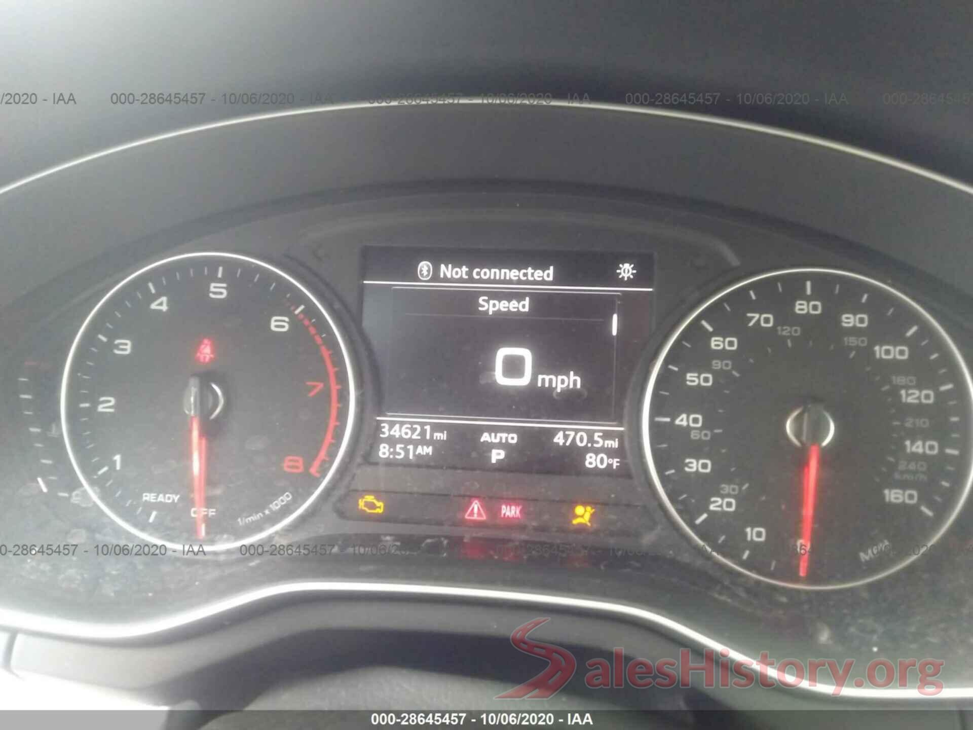 WAUGNAF41HN025310 2017 AUDI A4