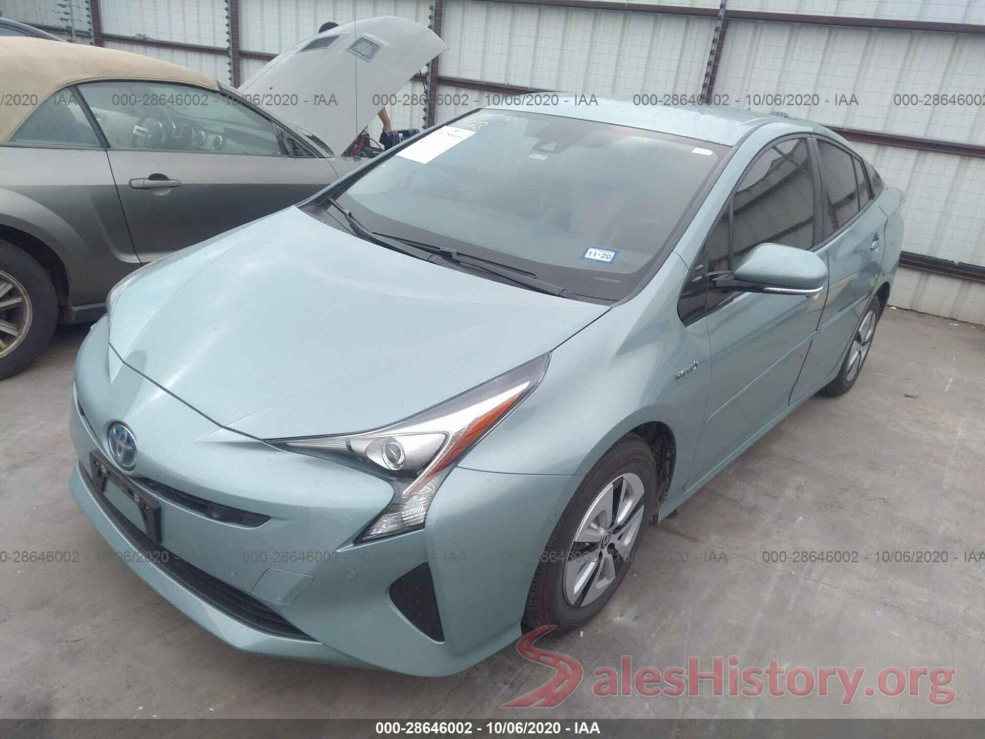 JTDKARFU7J3066937 2018 TOYOTA PRIUS