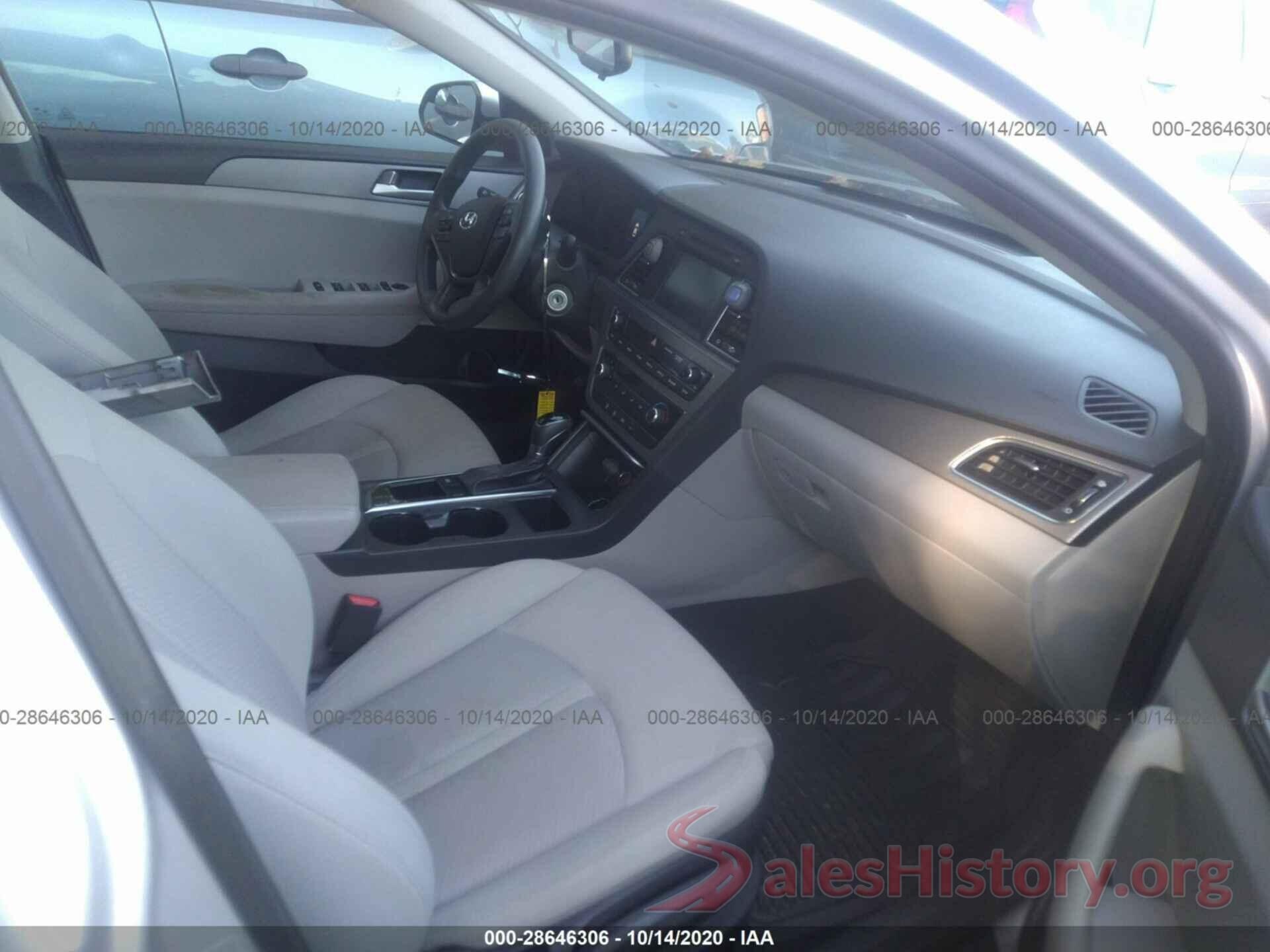 5NPE24AF2GH364444 2016 HYUNDAI SONATA