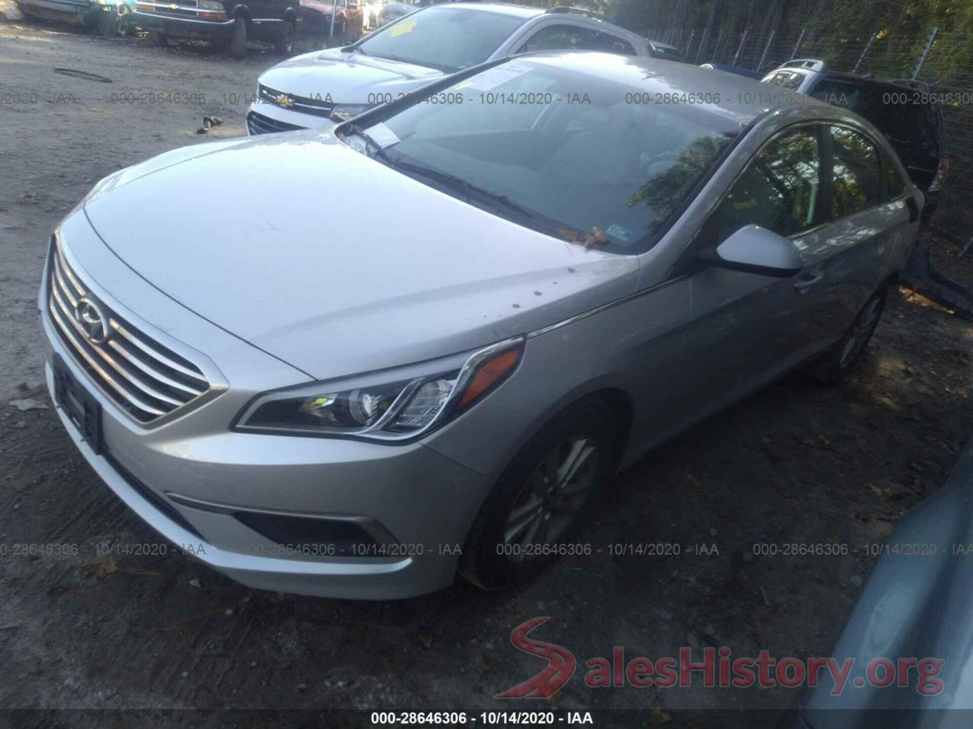 5NPE24AF2GH364444 2016 HYUNDAI SONATA