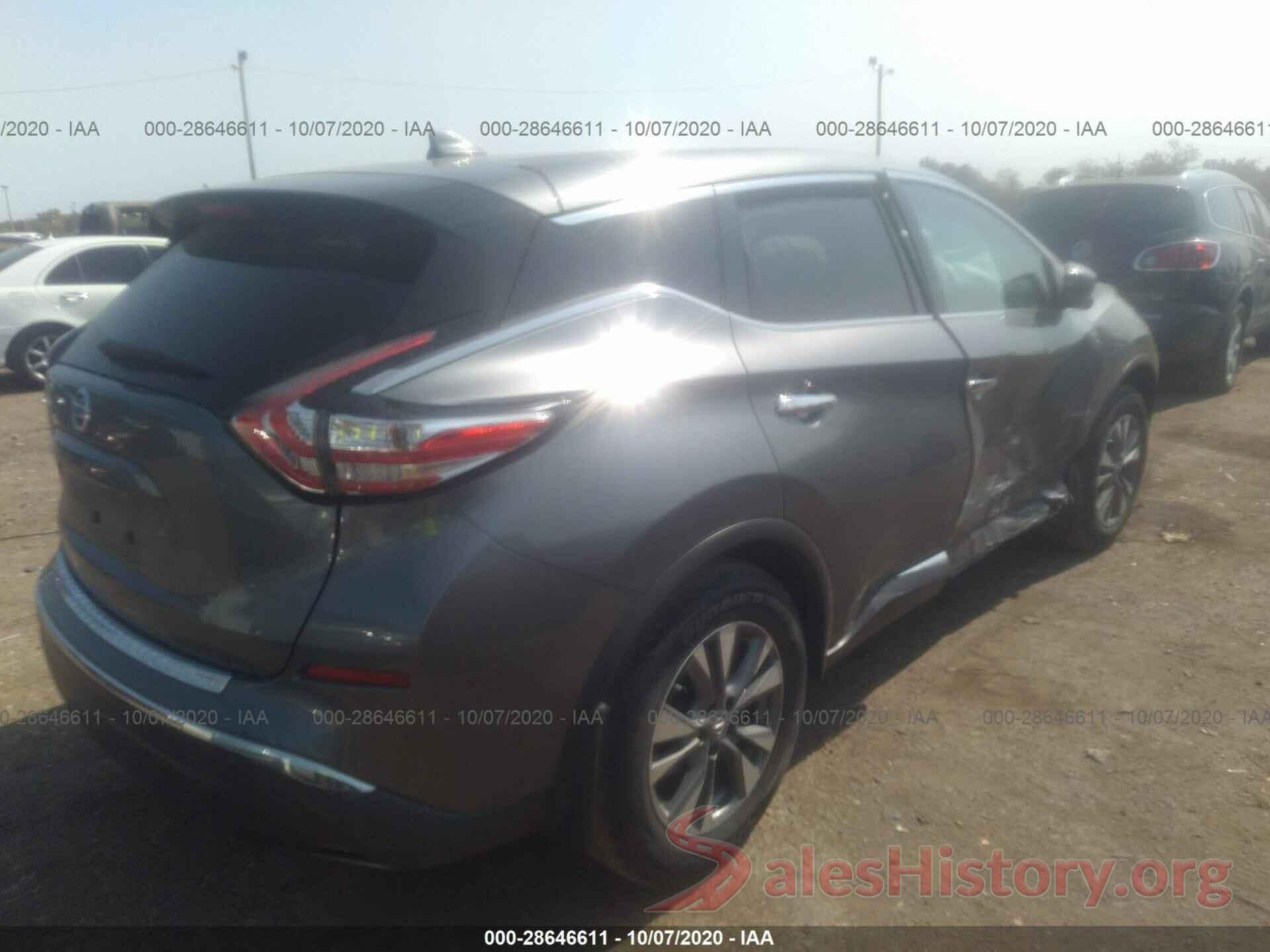 5N1AZ2MG1GN151564 2016 NISSAN MURANO