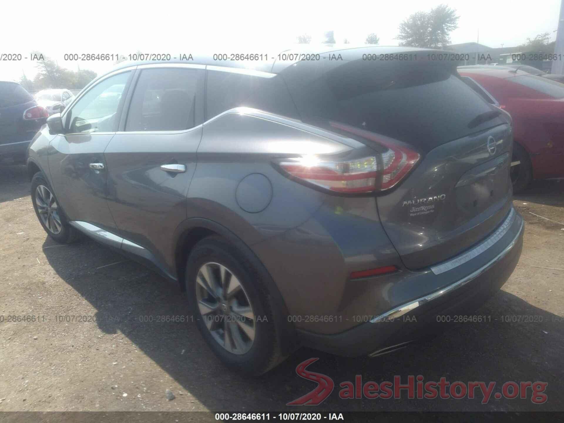 5N1AZ2MG1GN151564 2016 NISSAN MURANO