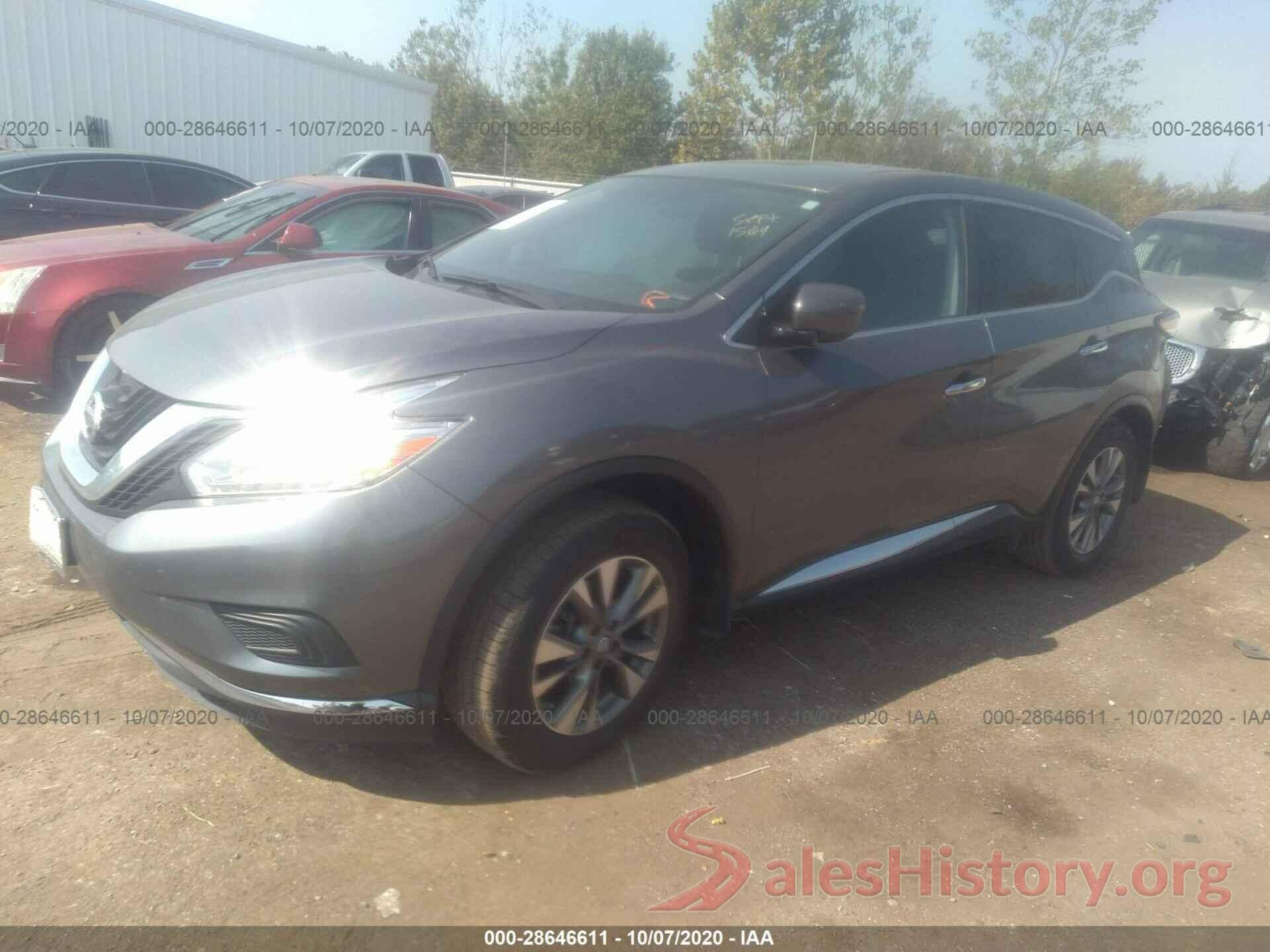 5N1AZ2MG1GN151564 2016 NISSAN MURANO