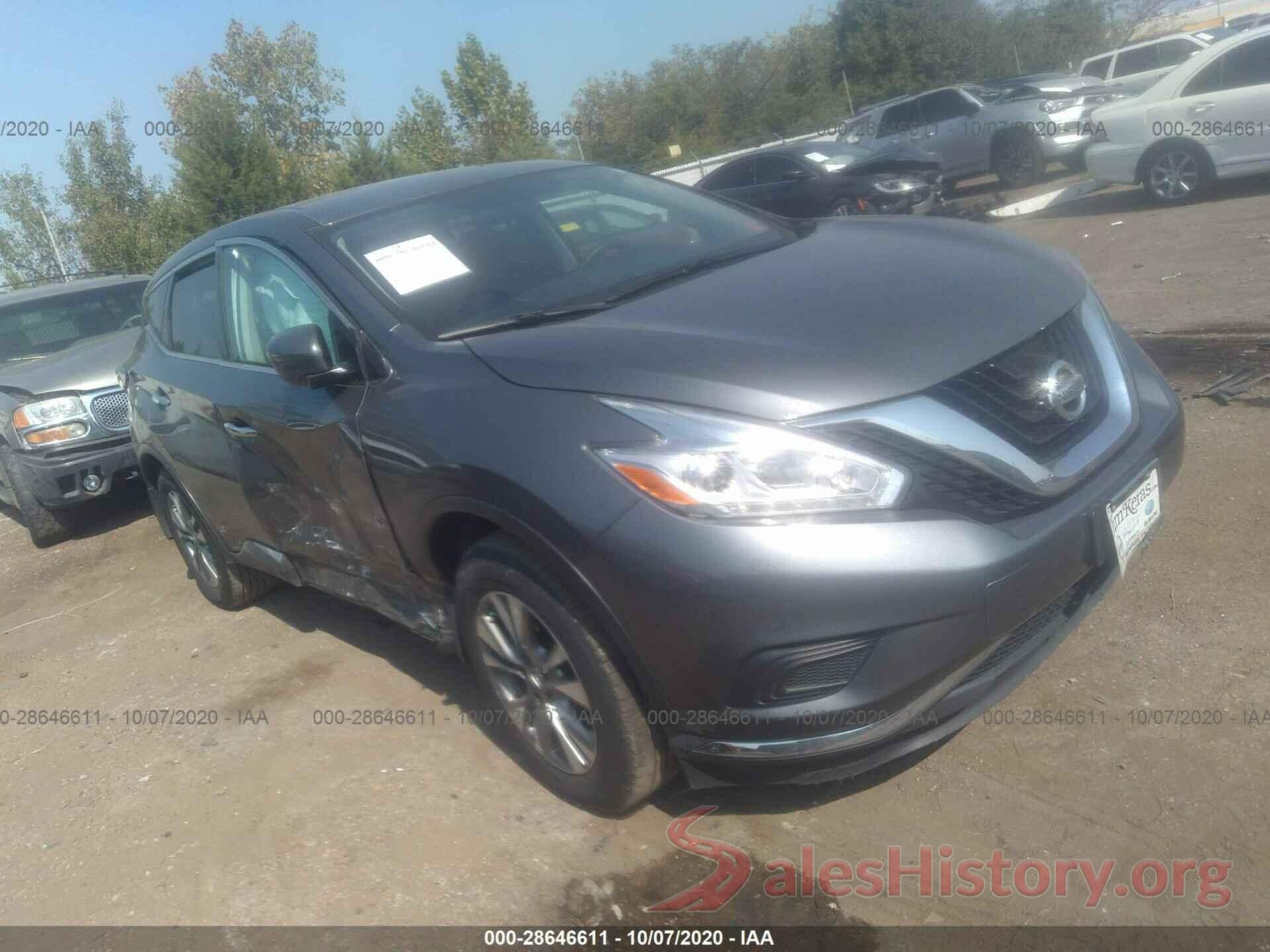 5N1AZ2MG1GN151564 2016 NISSAN MURANO