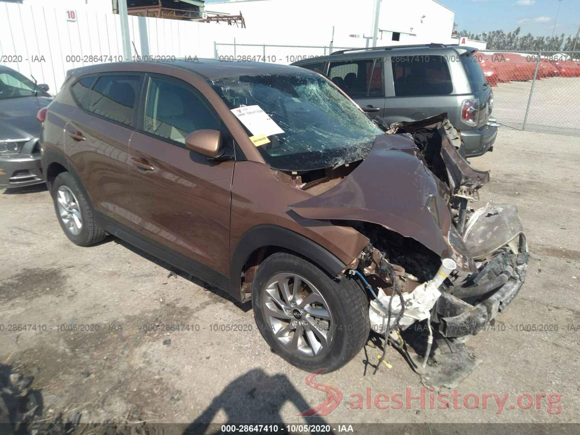 KM8J23A48HU525342 2017 HYUNDAI TUCSON