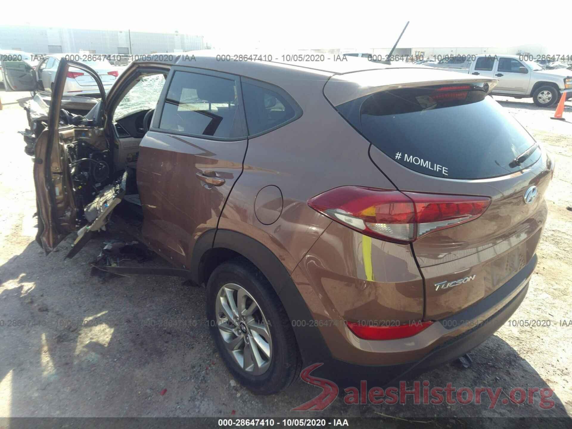 KM8J23A48HU525342 2017 HYUNDAI TUCSON