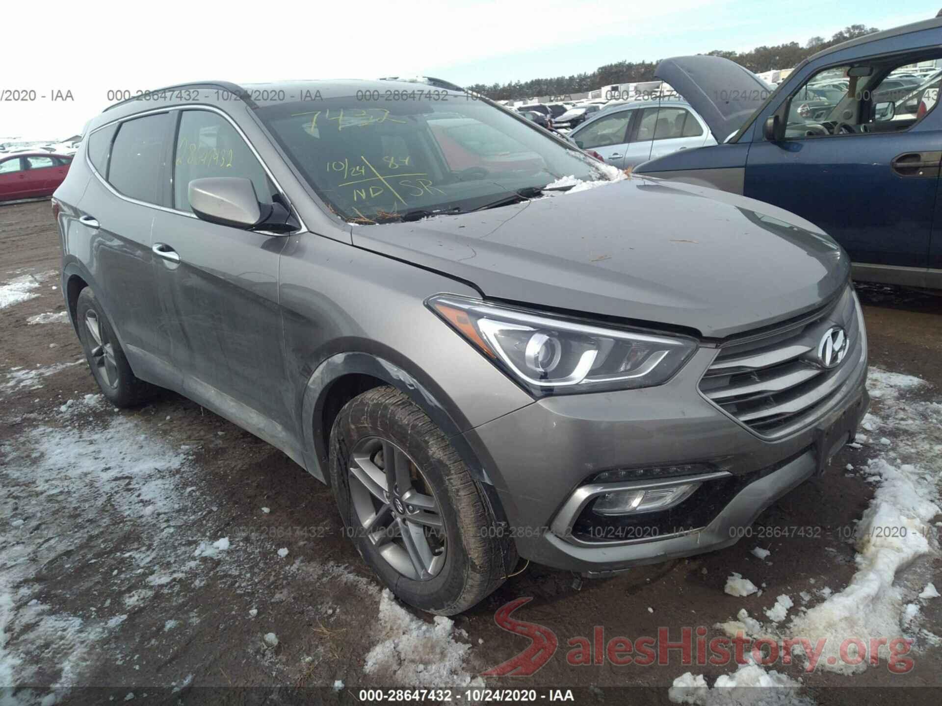 5NMZUDLB7HH023769 2017 HYUNDAI SANTA FE SPORT