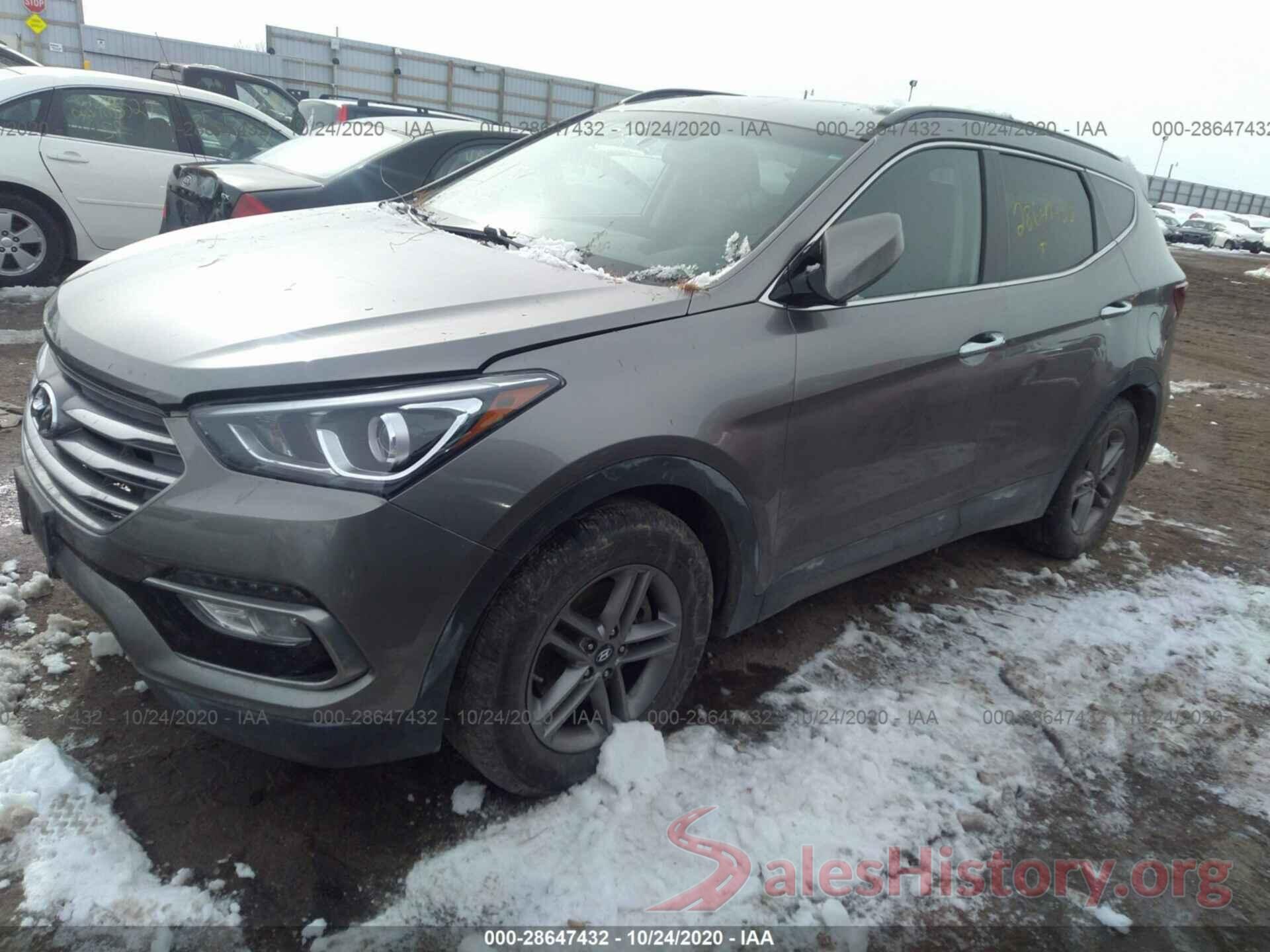 5NMZUDLB7HH023769 2017 HYUNDAI SANTA FE SPORT