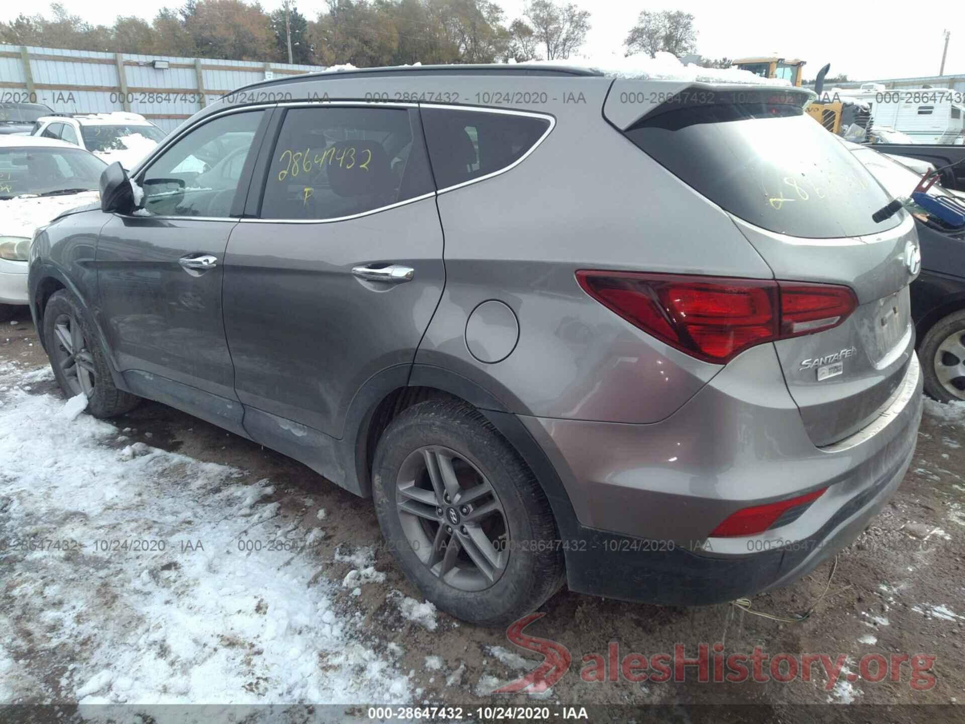 5NMZUDLB7HH023769 2017 HYUNDAI SANTA FE SPORT