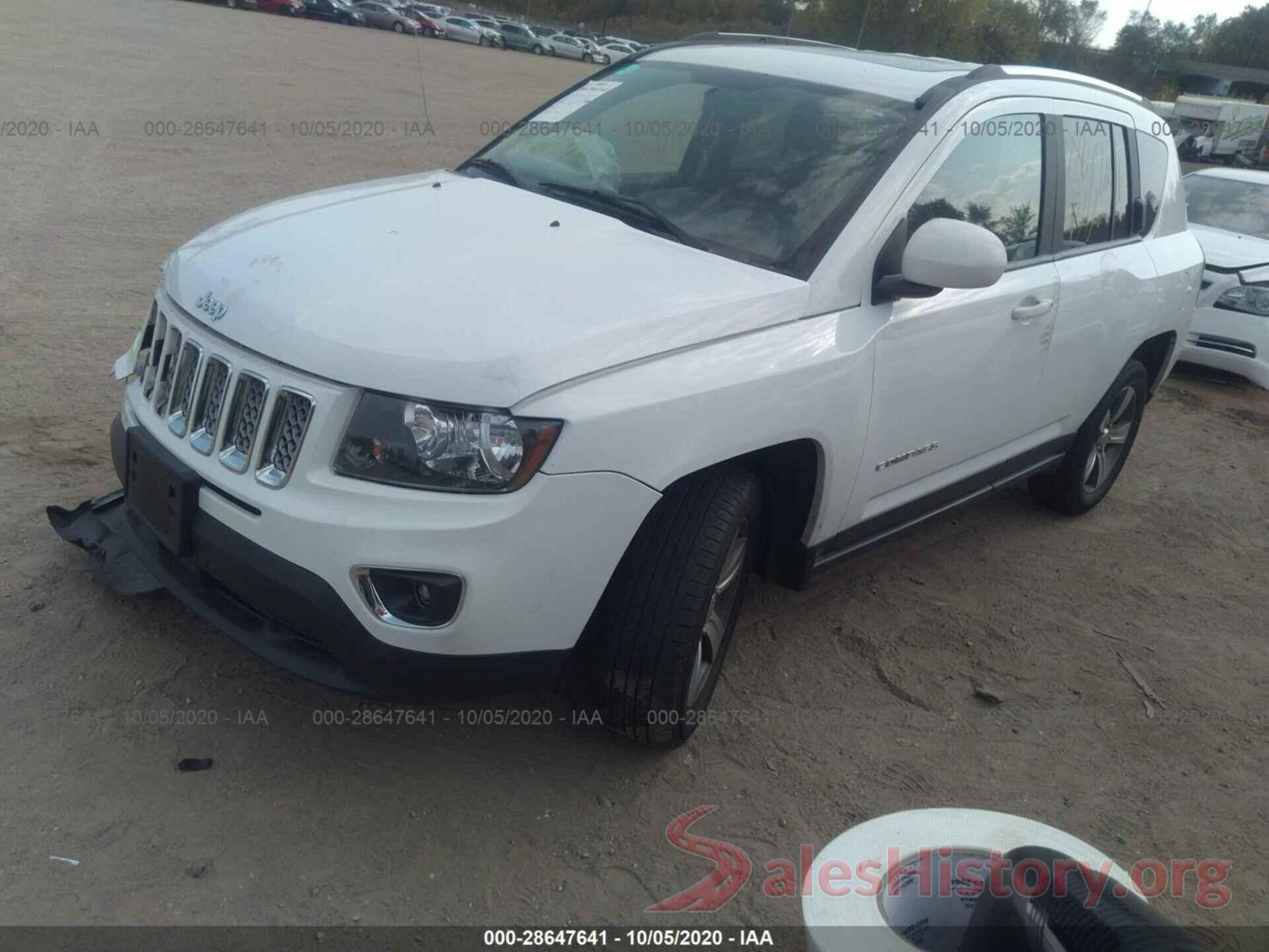 1C4NJDEB5HD167656 2017 JEEP COMPASS