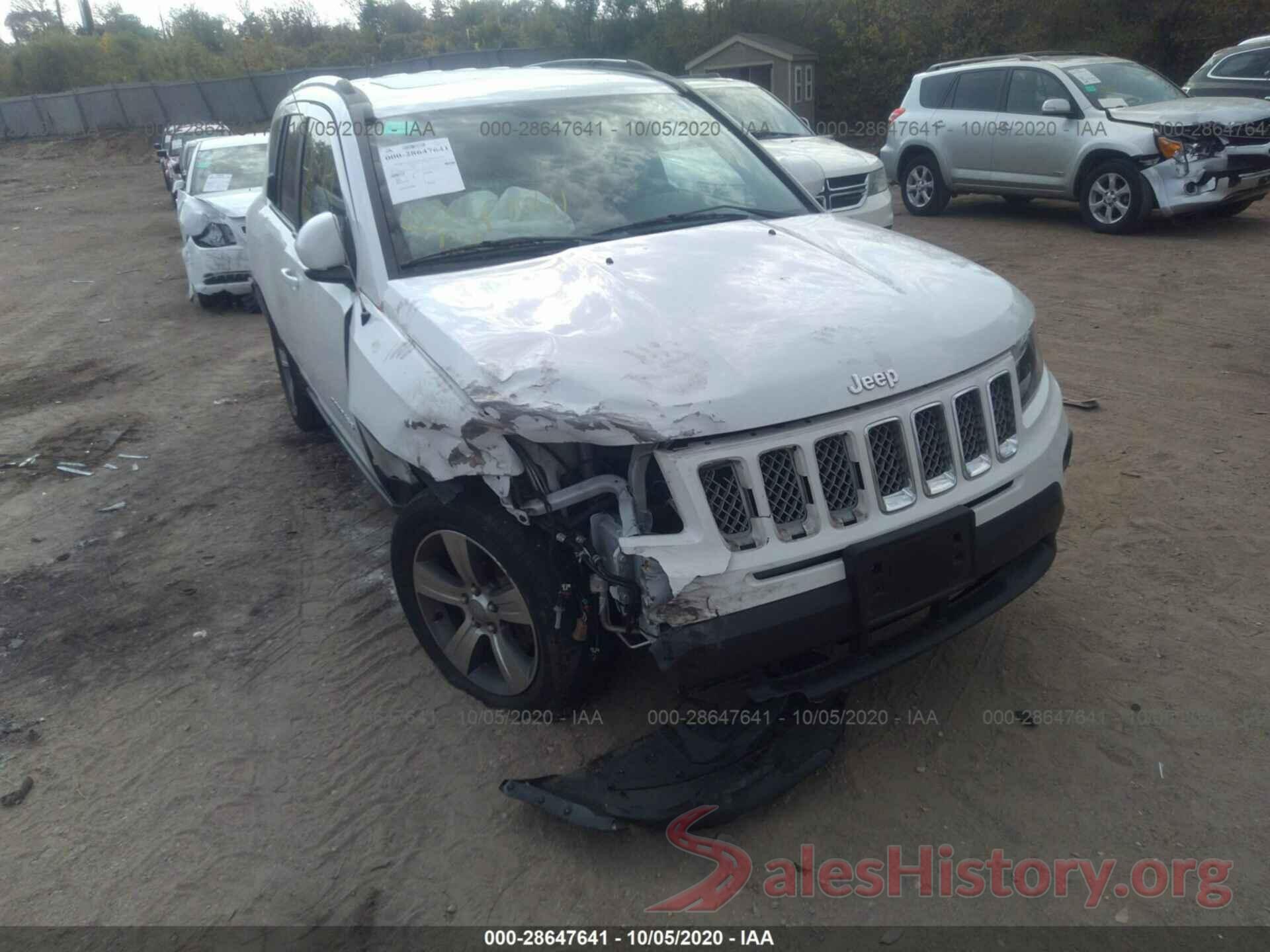 1C4NJDEB5HD167656 2017 JEEP COMPASS