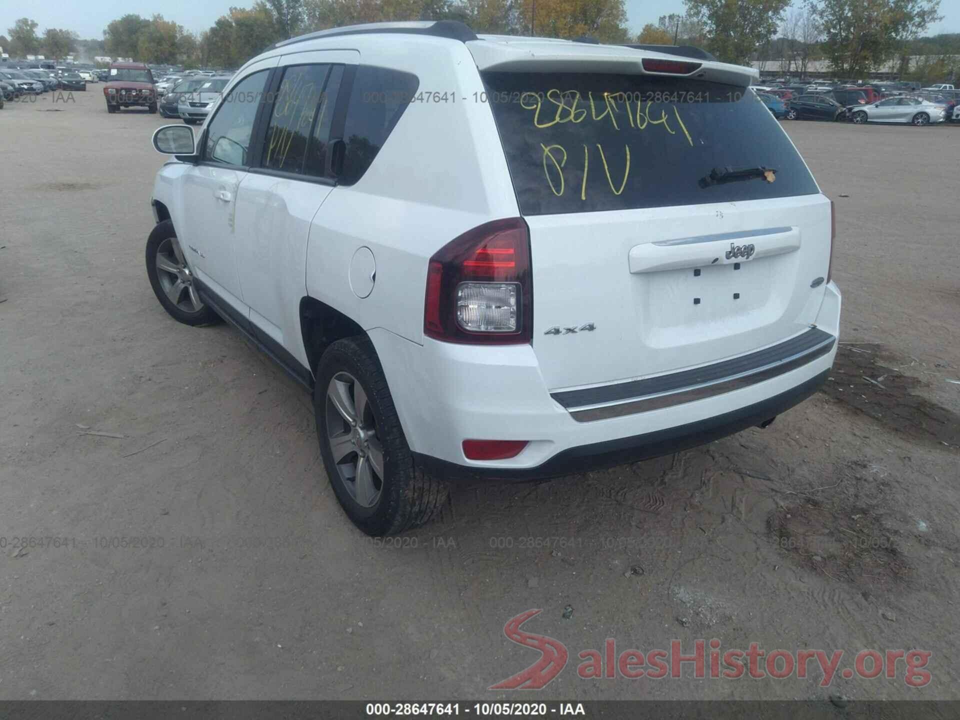 1C4NJDEB5HD167656 2017 JEEP COMPASS