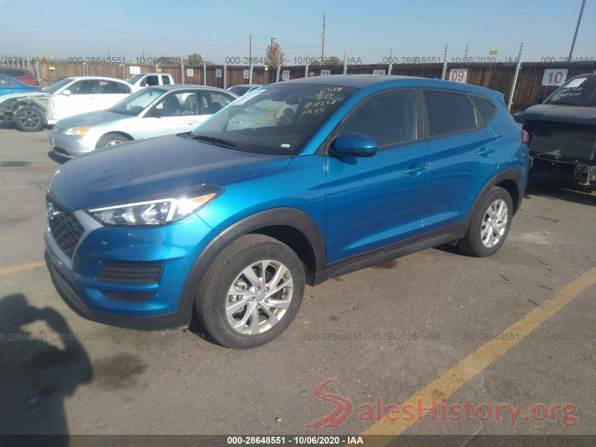 KM8J23A43KU917622 2019 HYUNDAI TUCSON