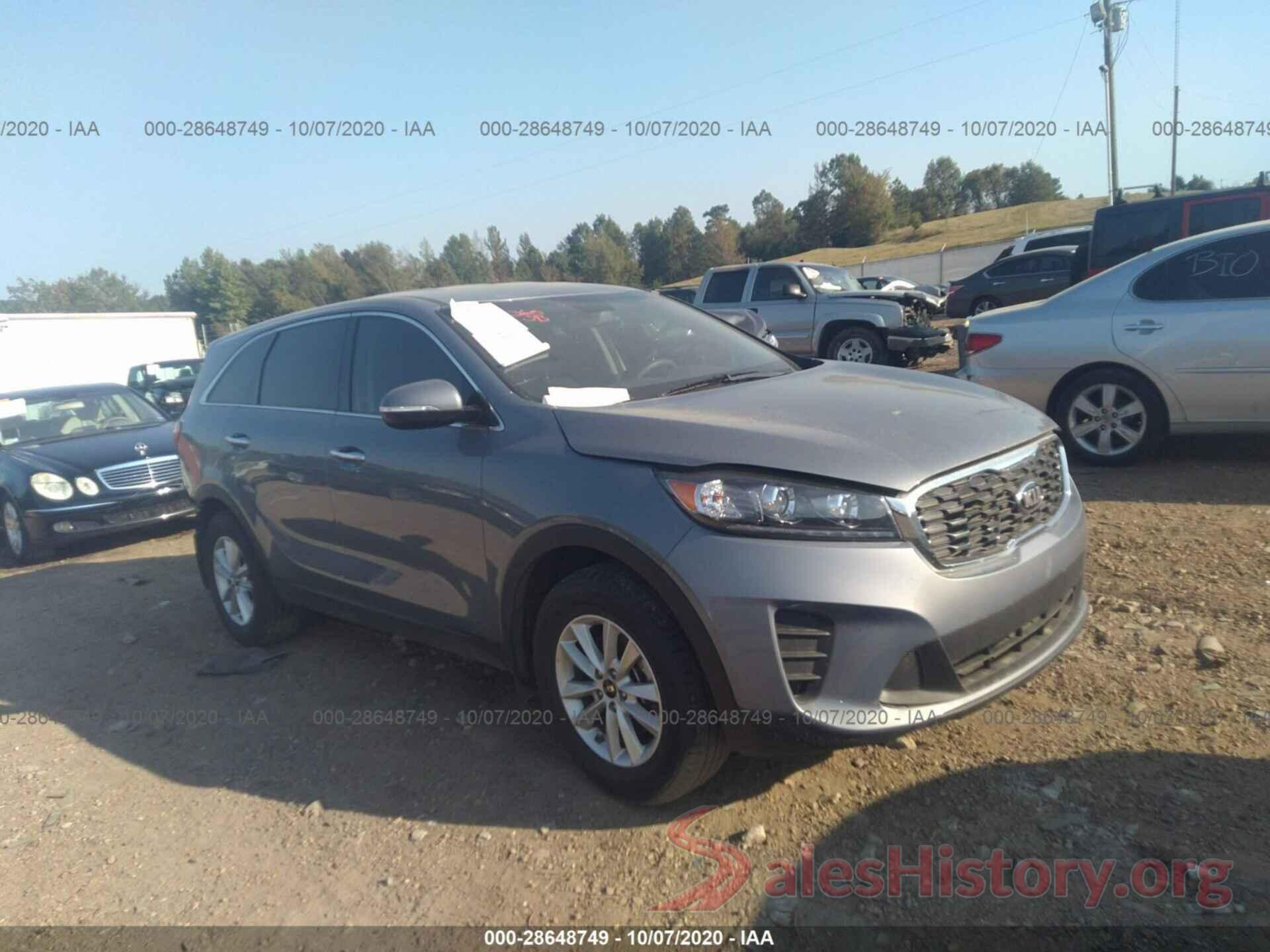 5XYPG4A37KG597302 2019 KIA SORENTO