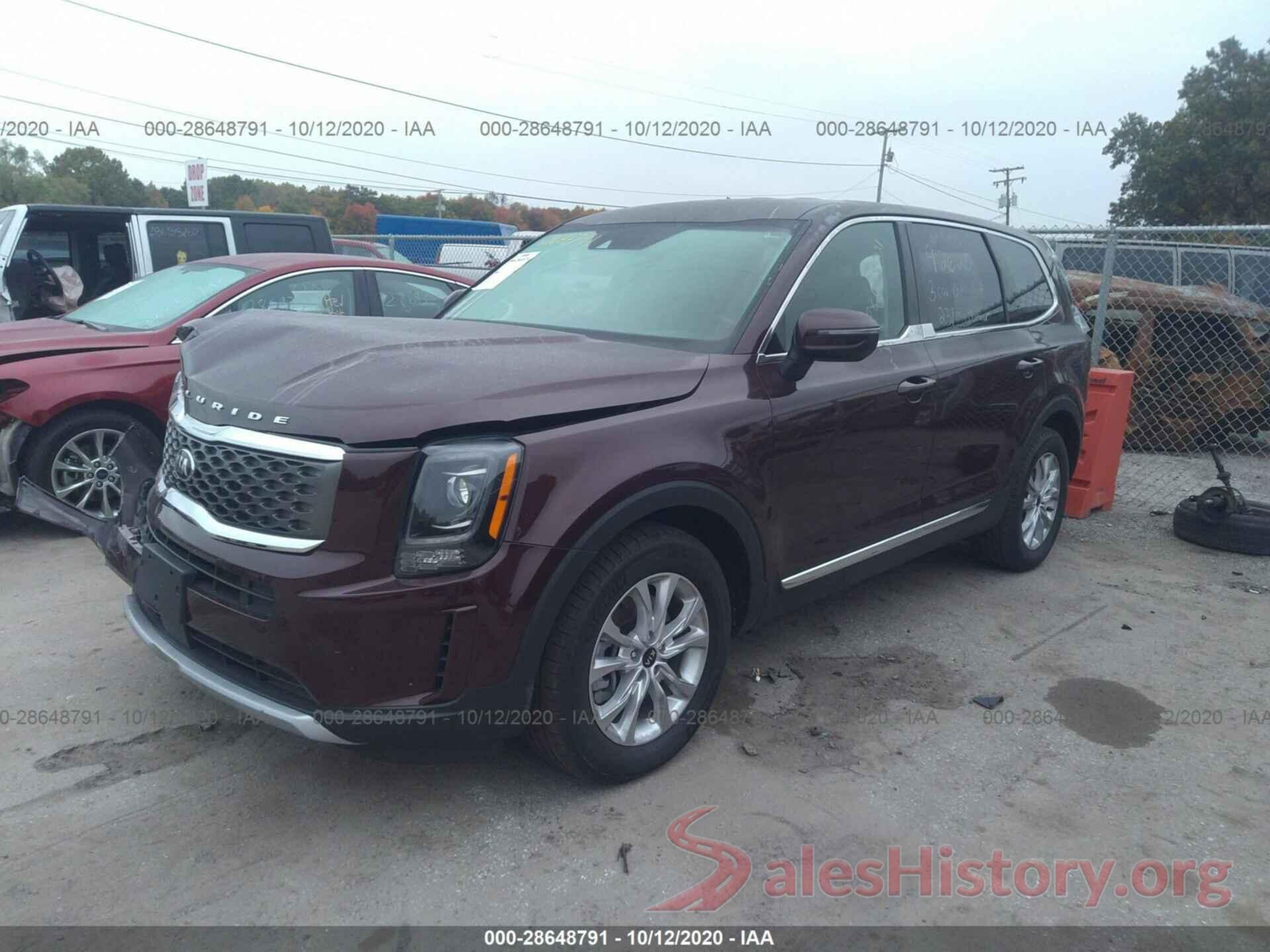 5XYP2DHC7LG017956 2020 KIA TELLURIDE