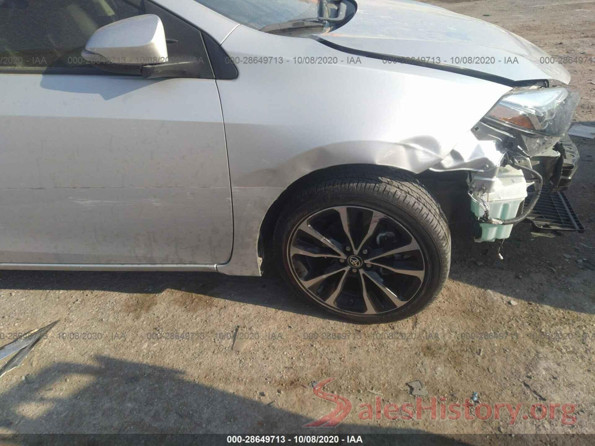 5YFBURHE2KP872853 2019 TOYOTA COROLLA