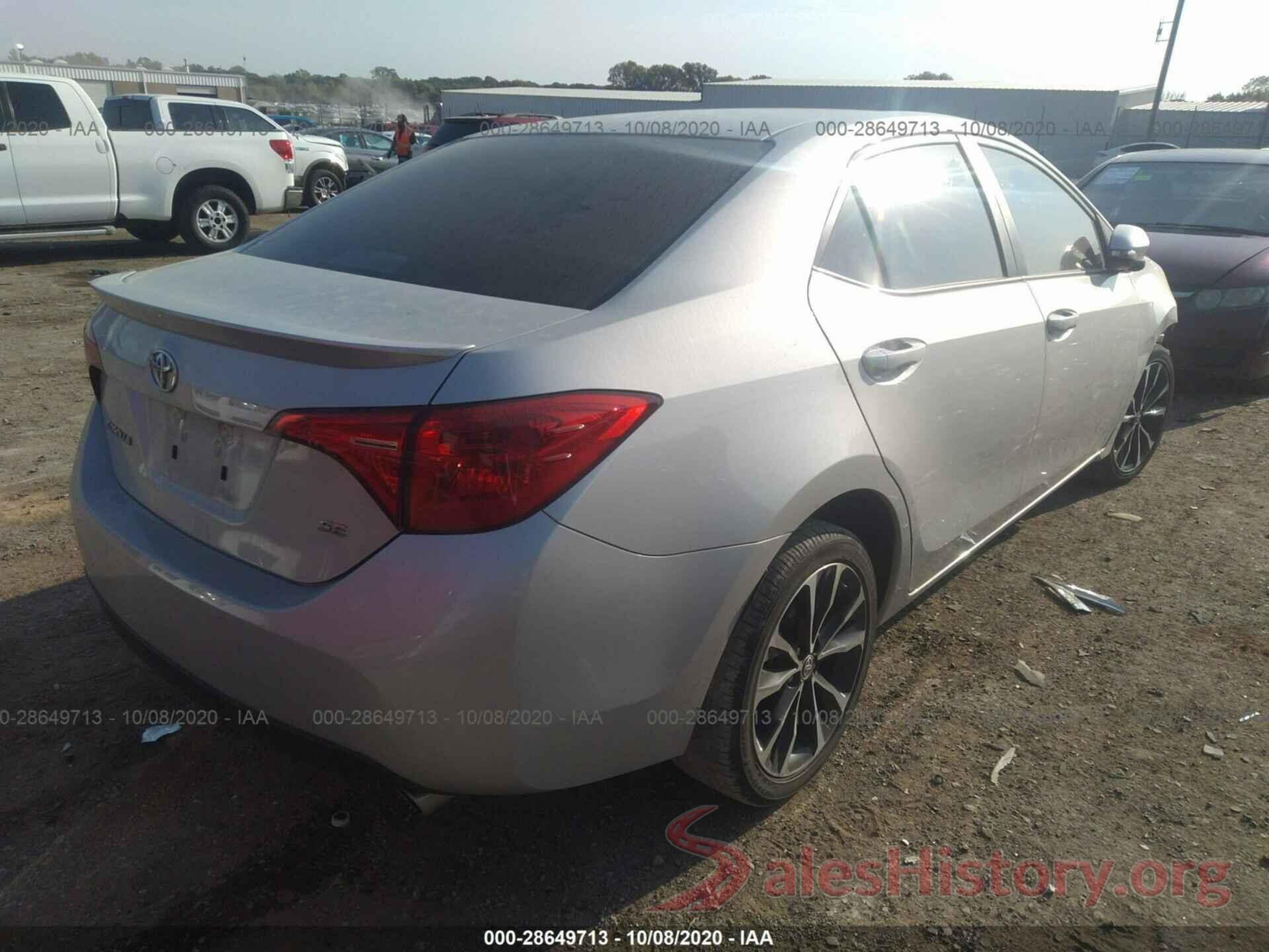 5YFBURHE2KP872853 2019 TOYOTA COROLLA