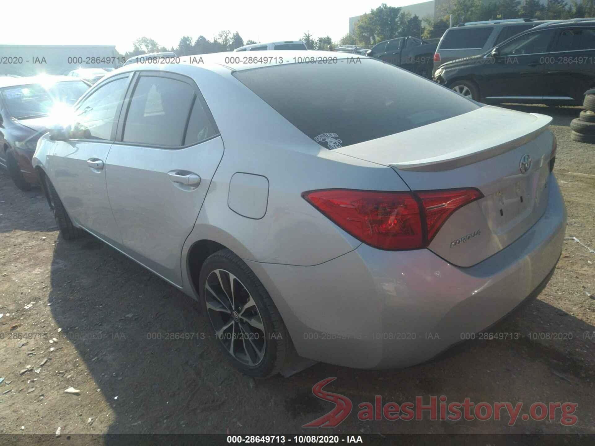 5YFBURHE2KP872853 2019 TOYOTA COROLLA