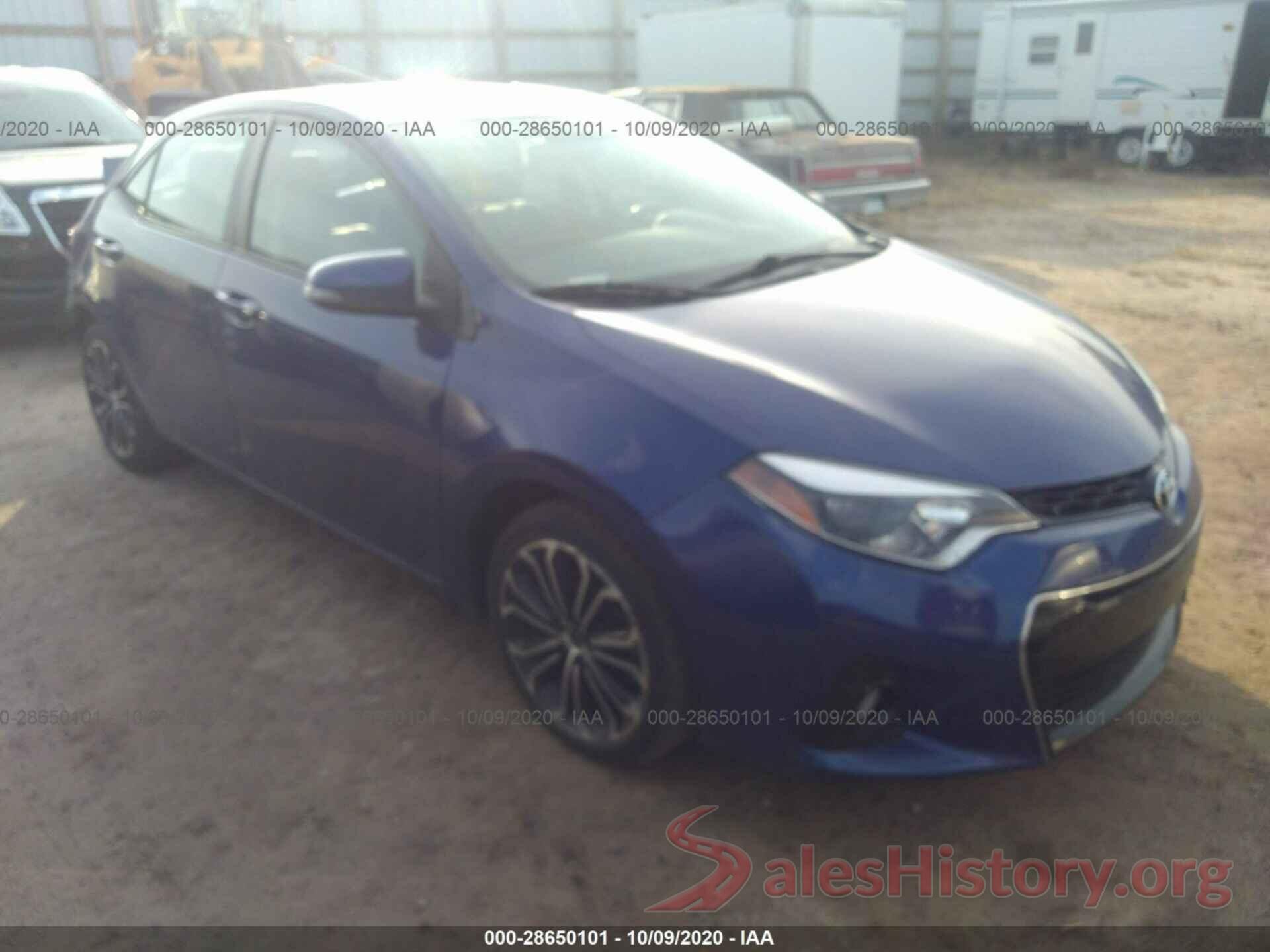 2T1BURHEXGC536133 2016 TOYOTA COROLLA