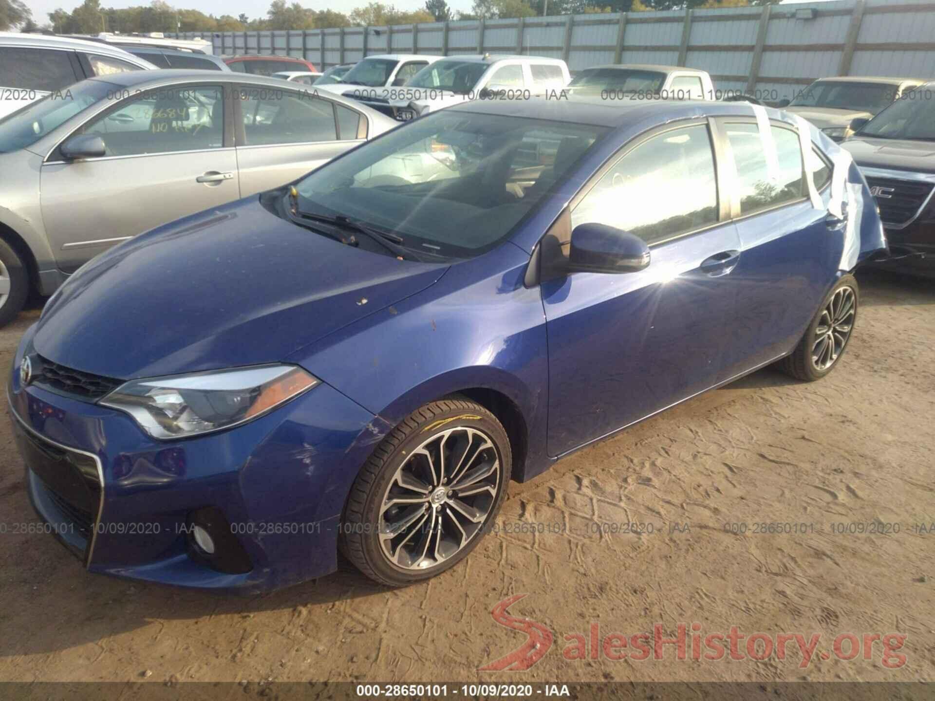 2T1BURHEXGC536133 2016 TOYOTA COROLLA