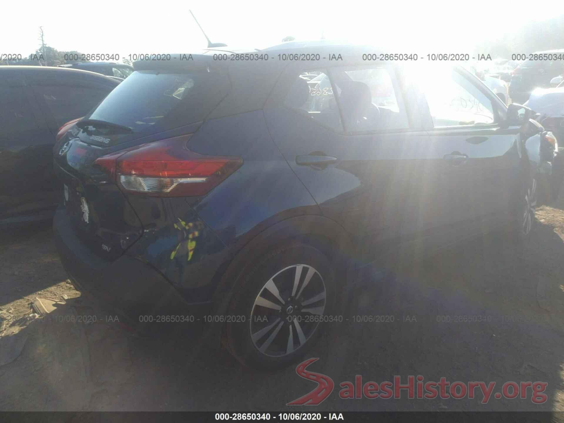 3N1CP5CU3KL537880 2019 NISSAN KICKS