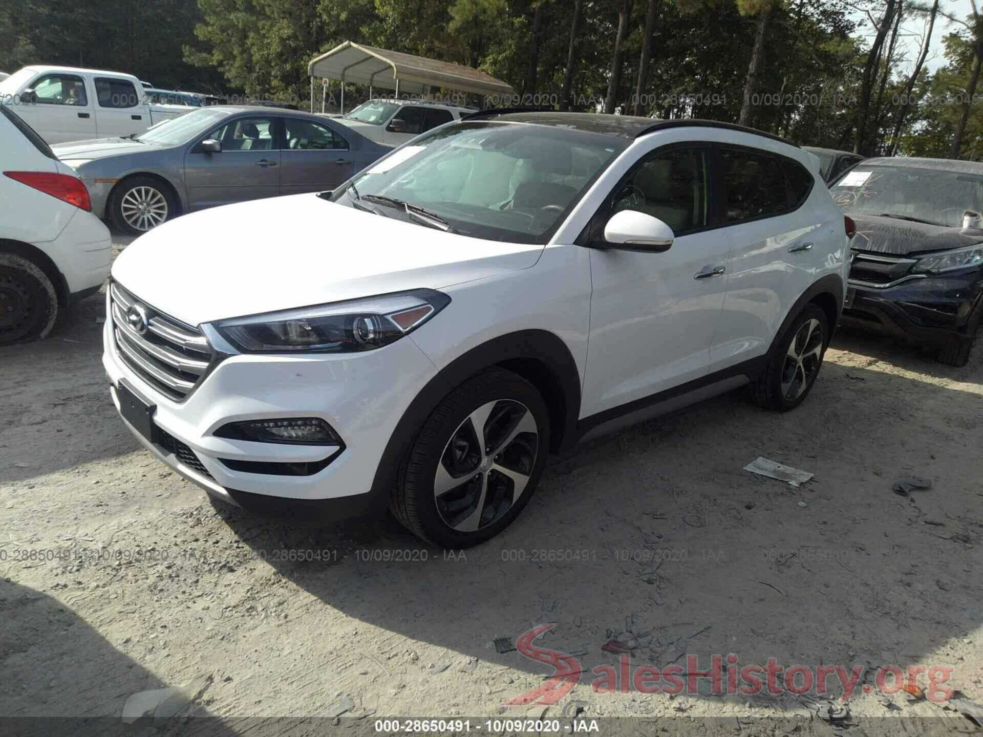 KM8J33A2XJU801439 2018 HYUNDAI TUCSON