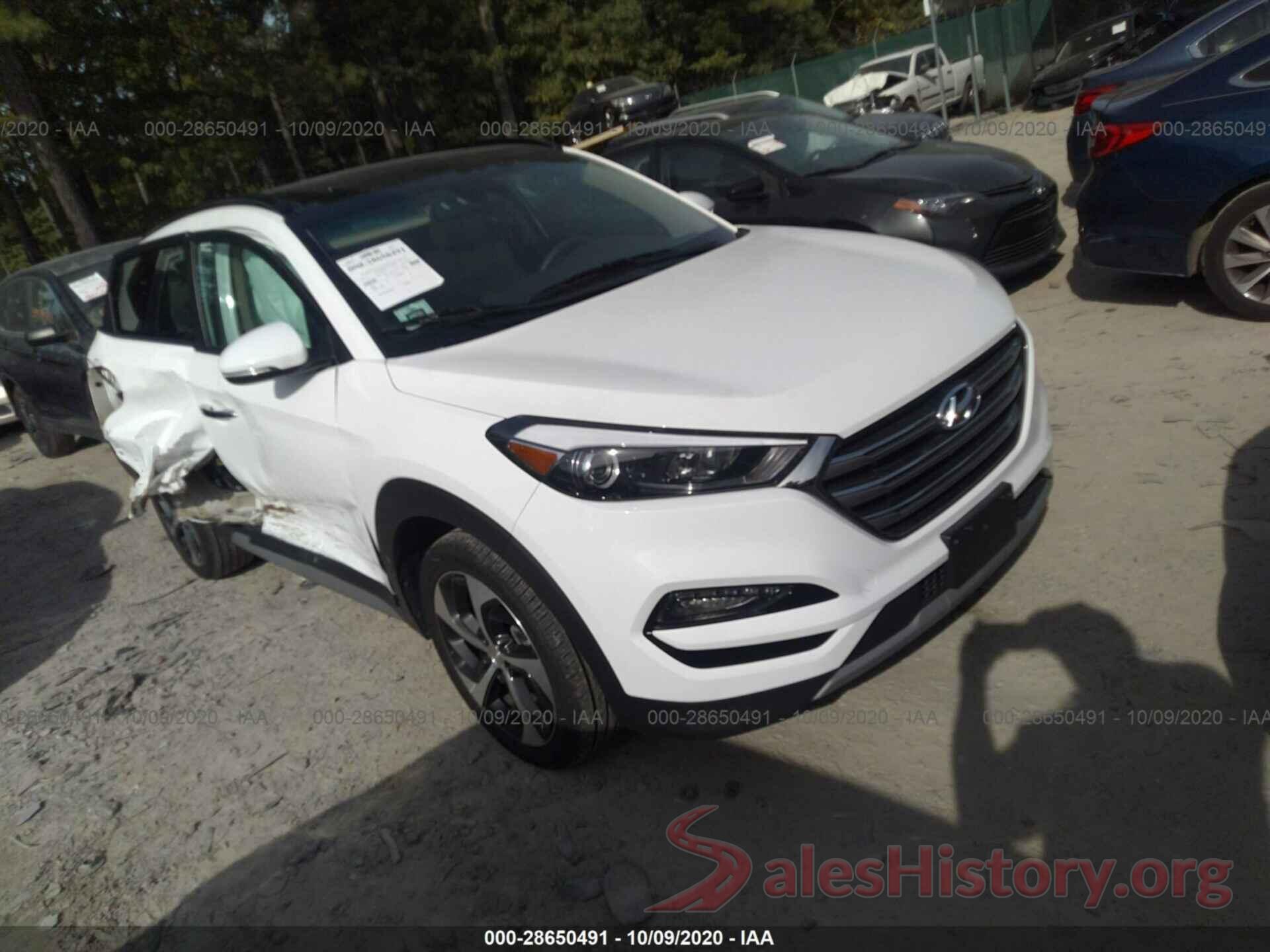 KM8J33A2XJU801439 2018 HYUNDAI TUCSON