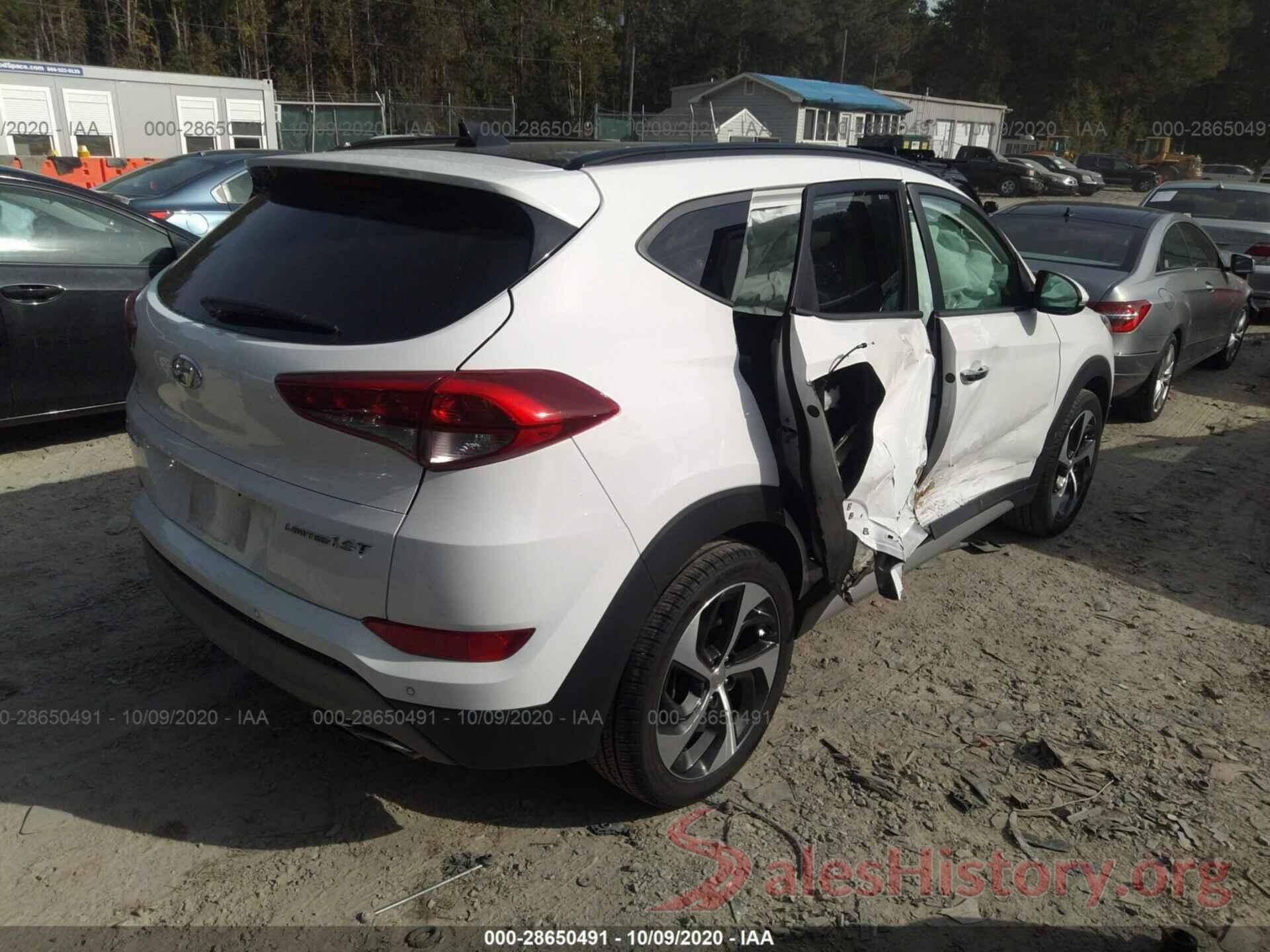 KM8J33A2XJU801439 2018 HYUNDAI TUCSON