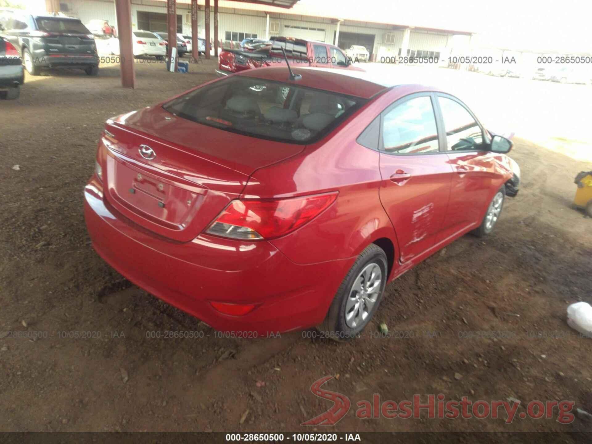 KMHCT4AE3HU194108 2017 HYUNDAI ACCENT