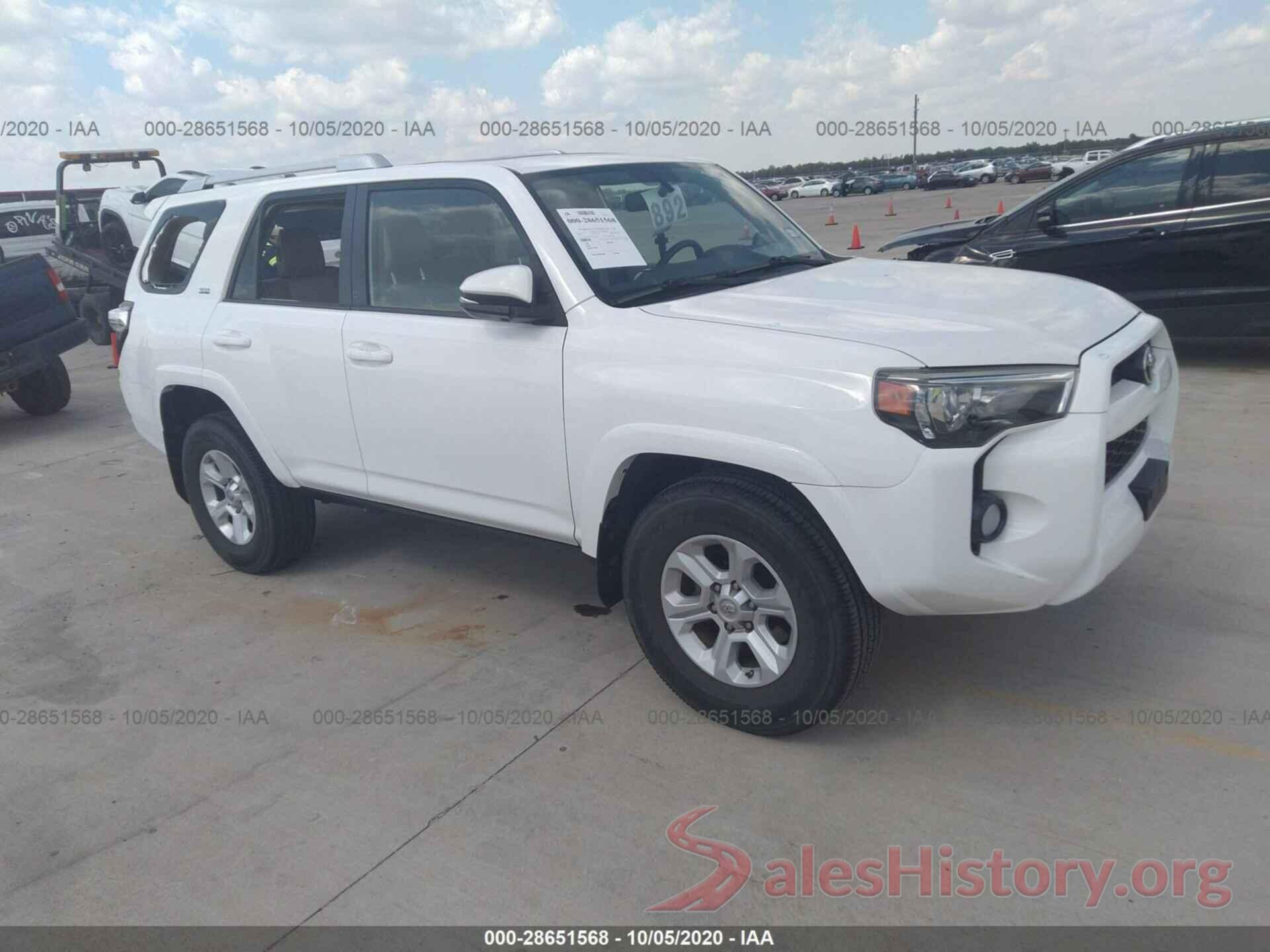 JTEZU5JR7G5123650 2016 TOYOTA 4RUNNER