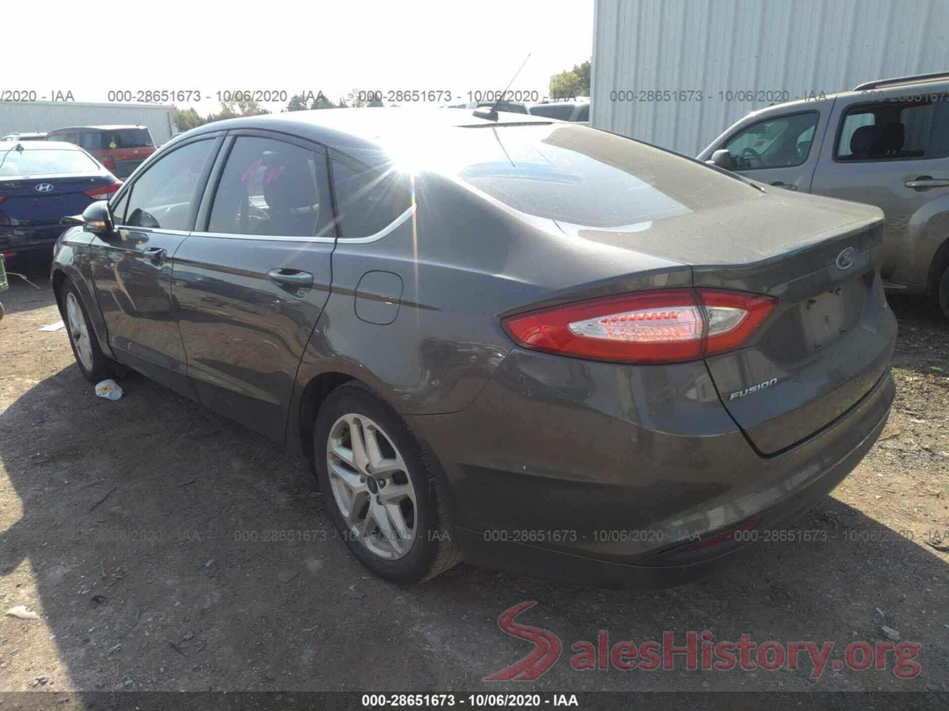 3FA6P0H77GR197501 2016 FORD FUSION