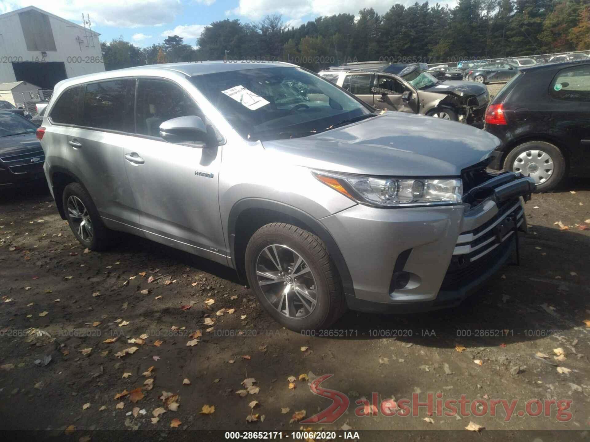 5TDBGRFH5HS034272 2017 TOYOTA HIGHLANDER