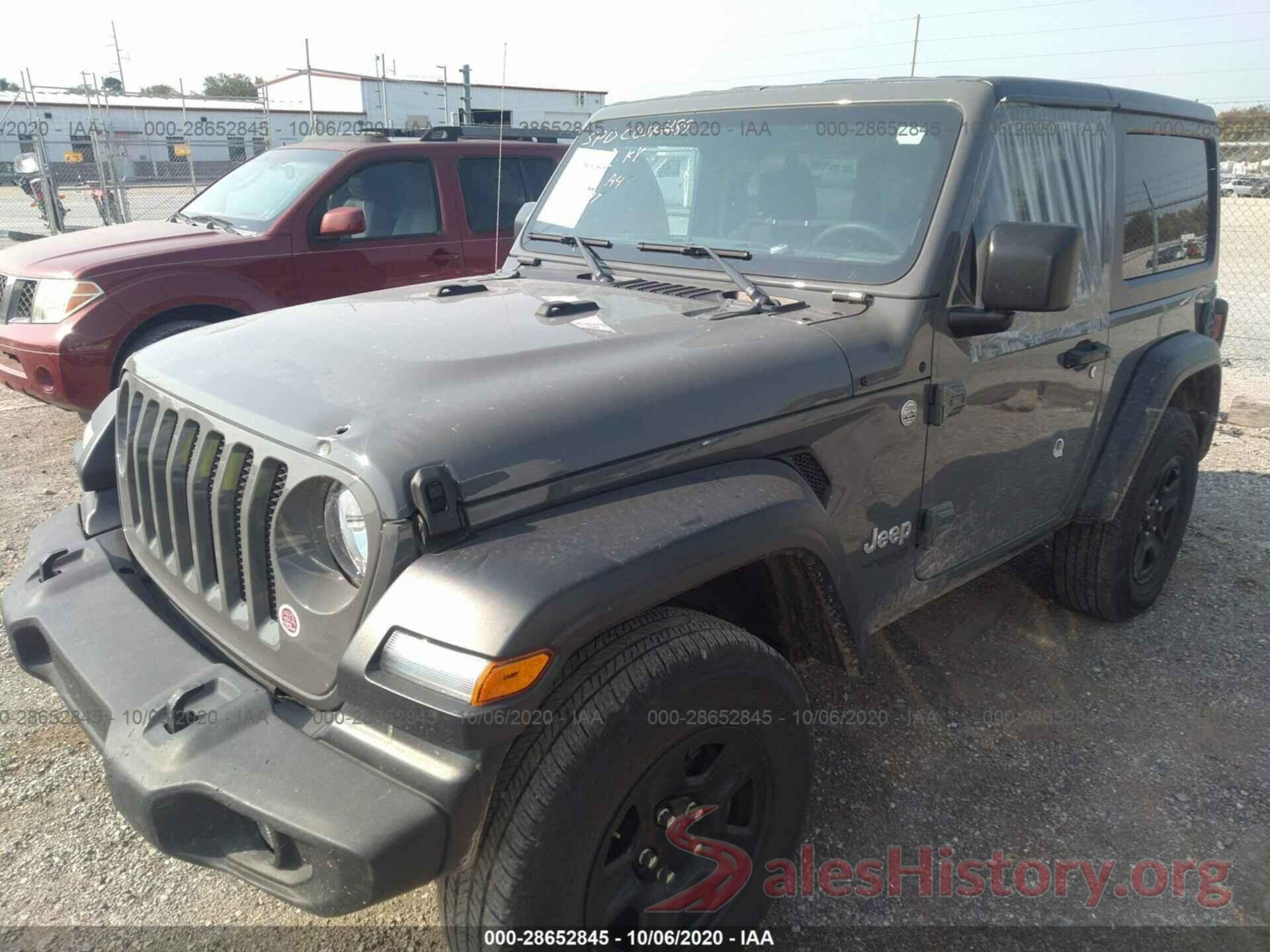 1C4GJXAG8KW558033 2019 JEEP WRANGLER