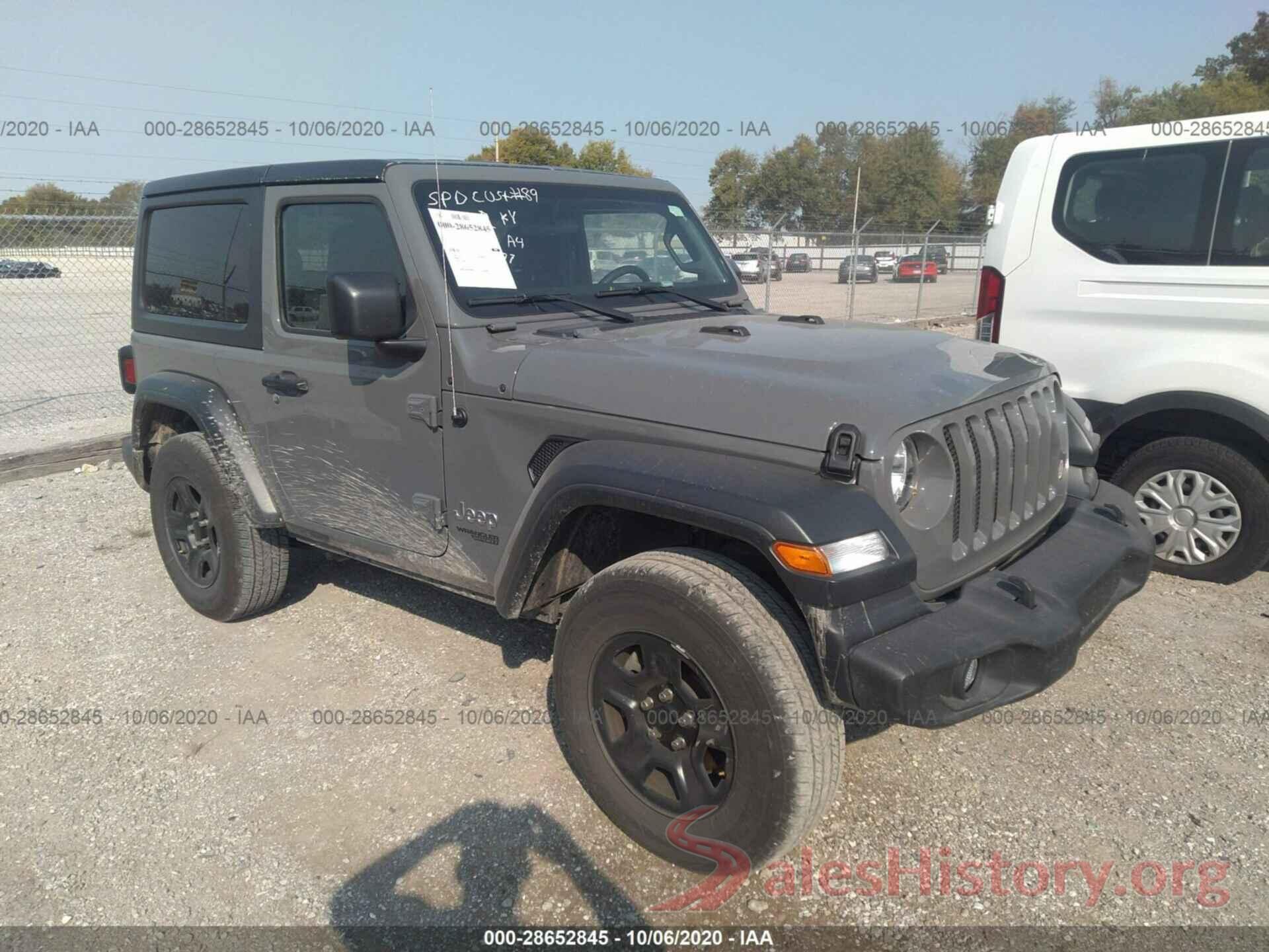 1C4GJXAG8KW558033 2019 JEEP WRANGLER