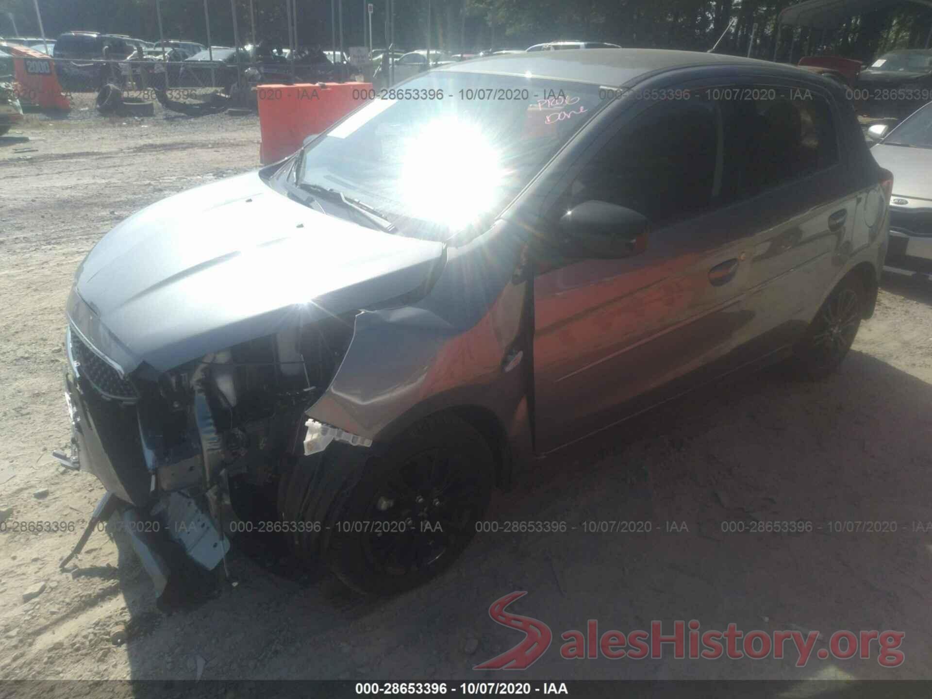 ML32A5HJ2LH000431 2020 MITSUBISHI MIRAGE