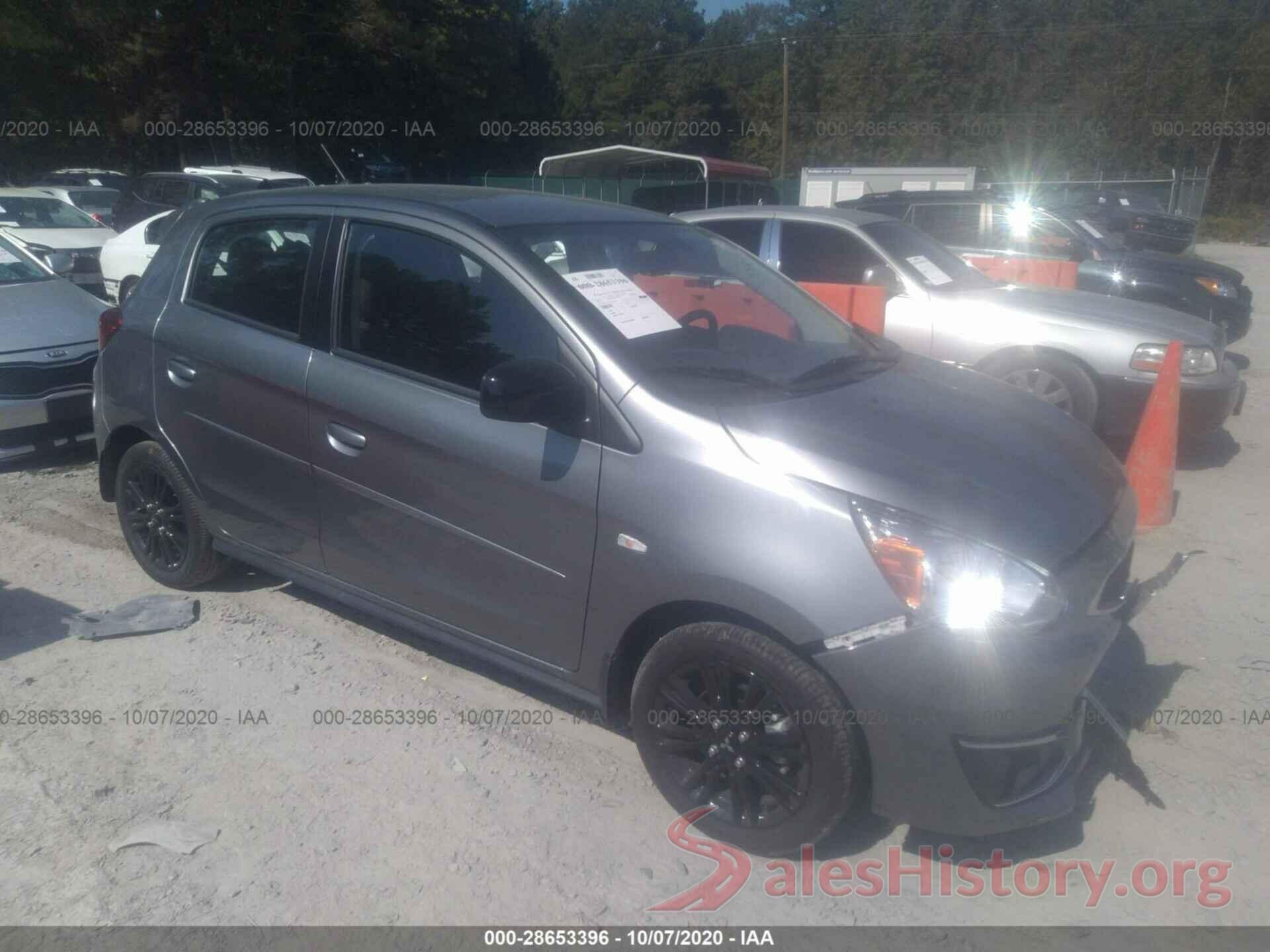 ML32A5HJ2LH000431 2020 MITSUBISHI MIRAGE