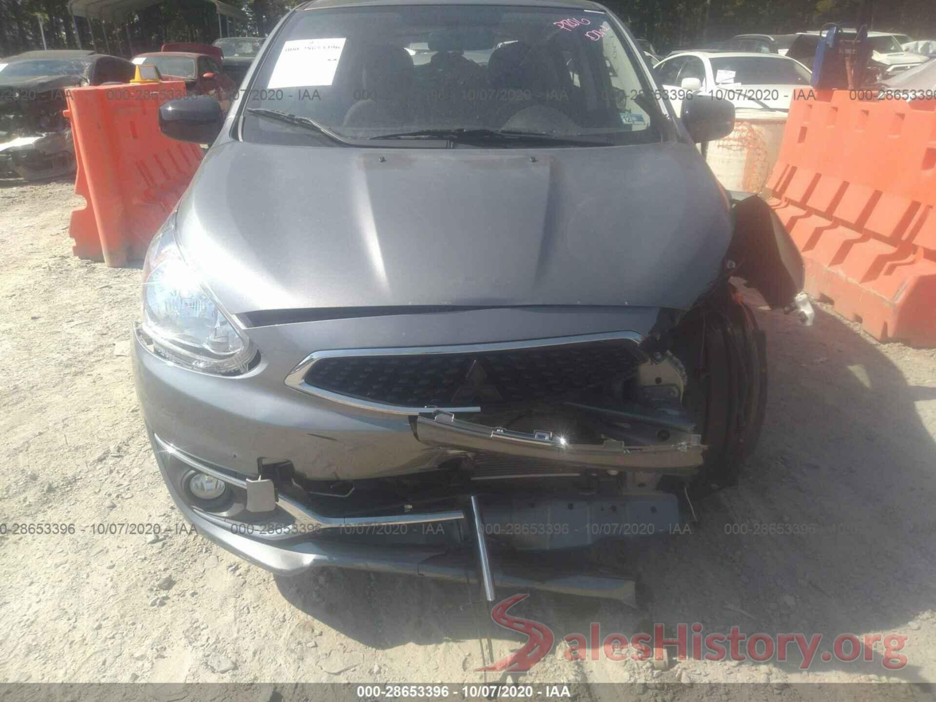 ML32A5HJ2LH000431 2020 MITSUBISHI MIRAGE